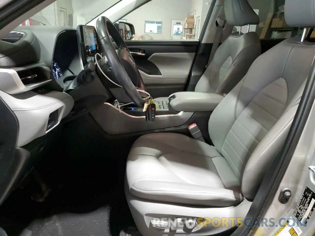 7 Фотография поврежденного автомобиля 5TDHZRBH8NS164424 TOYOTA HIGHLANDER 2022