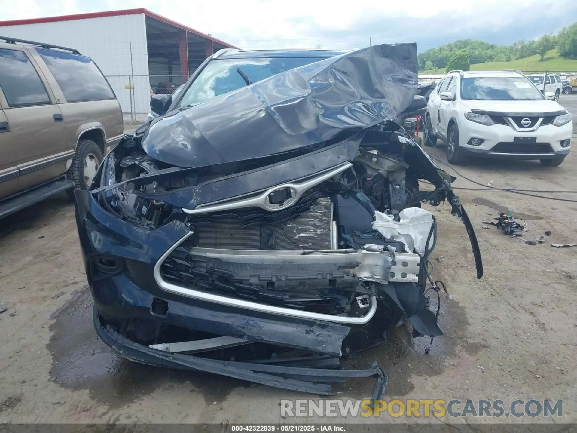 13 Фотография поврежденного автомобиля 5TDHZRBH8NS582062 TOYOTA HIGHLANDER 2022