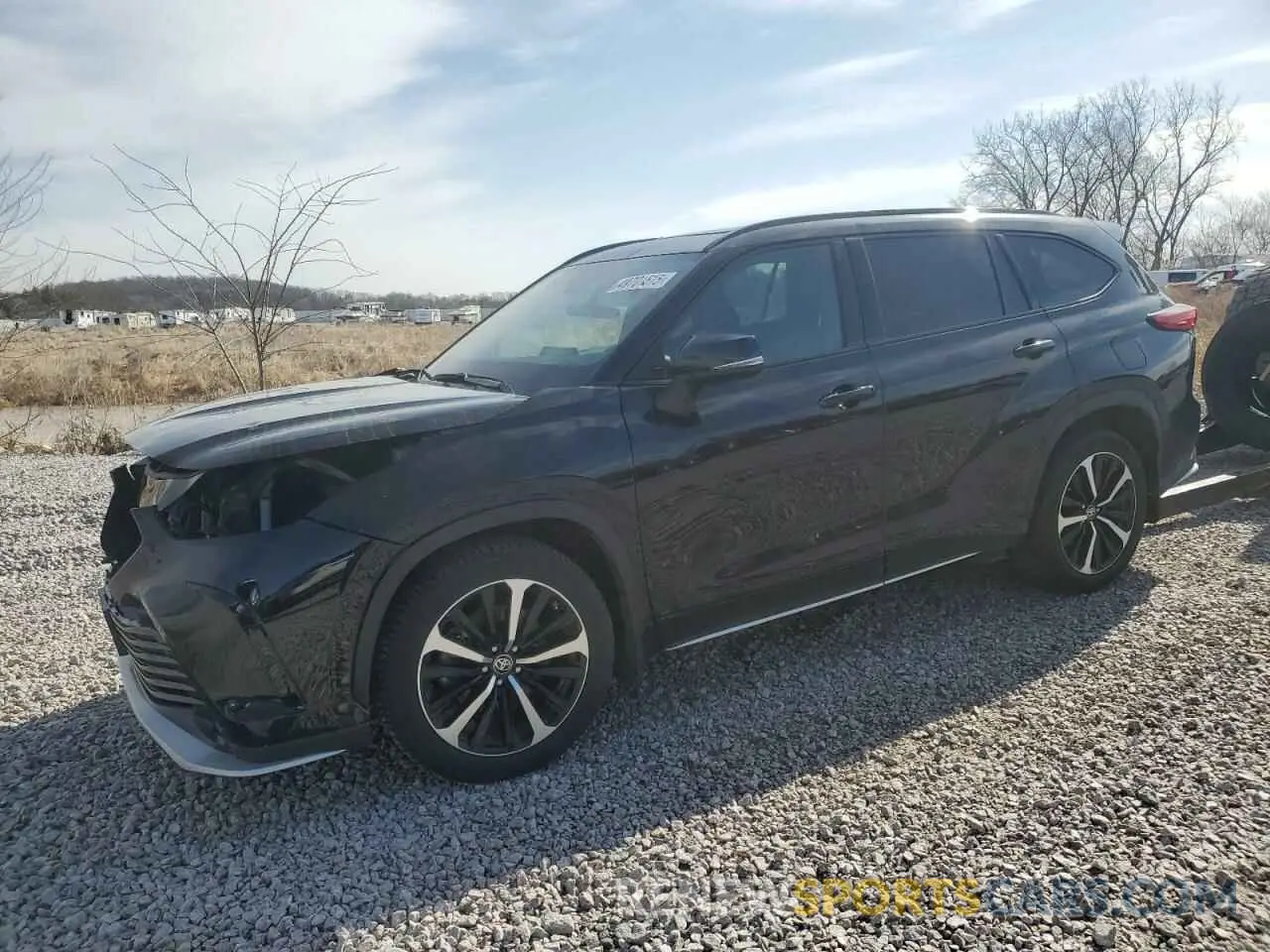 1 Фотография поврежденного автомобиля 5TDJZRBH0NS223922 TOYOTA HIGHLANDER 2022