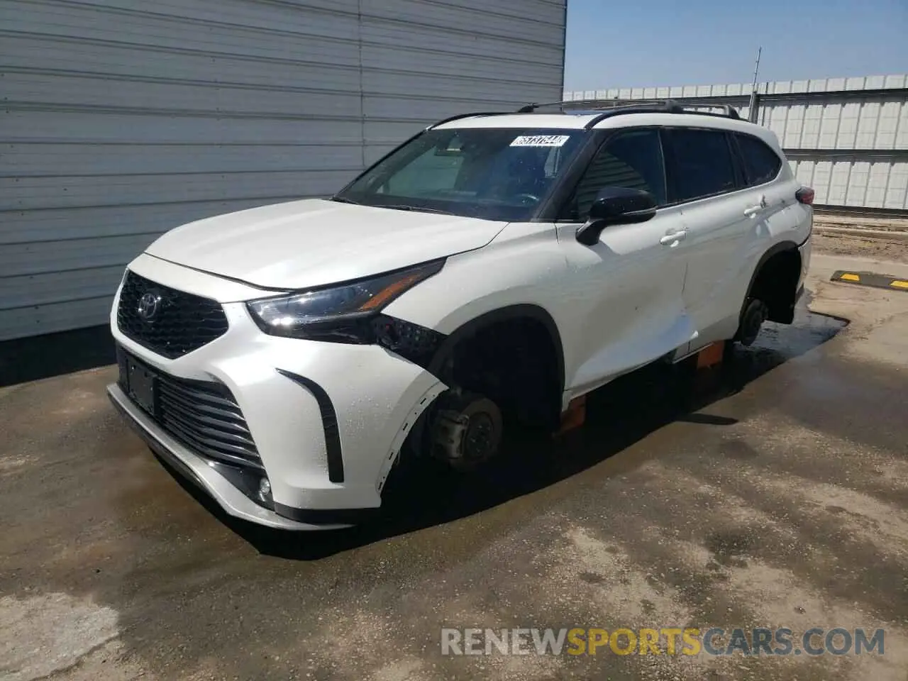 1 Фотография поврежденного автомобиля 5TDJZRBH8NS248549 TOYOTA HIGHLANDER 2022