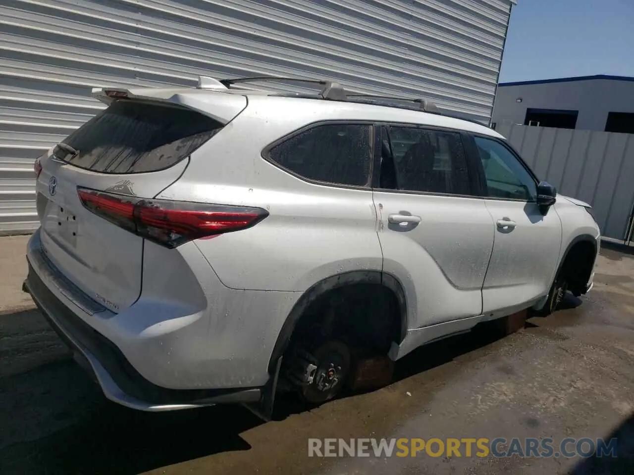 3 Фотография поврежденного автомобиля 5TDJZRBH8NS248549 TOYOTA HIGHLANDER 2022