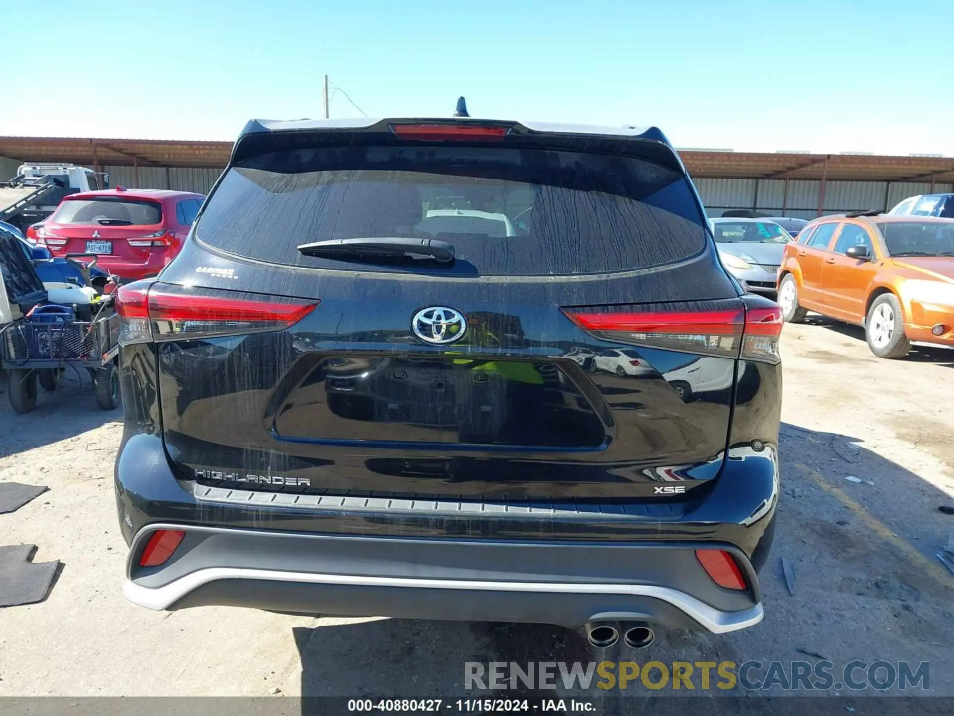 16 Photograph of a damaged car 5TDLZRAH4NS135725 TOYOTA HIGHLANDER 2022