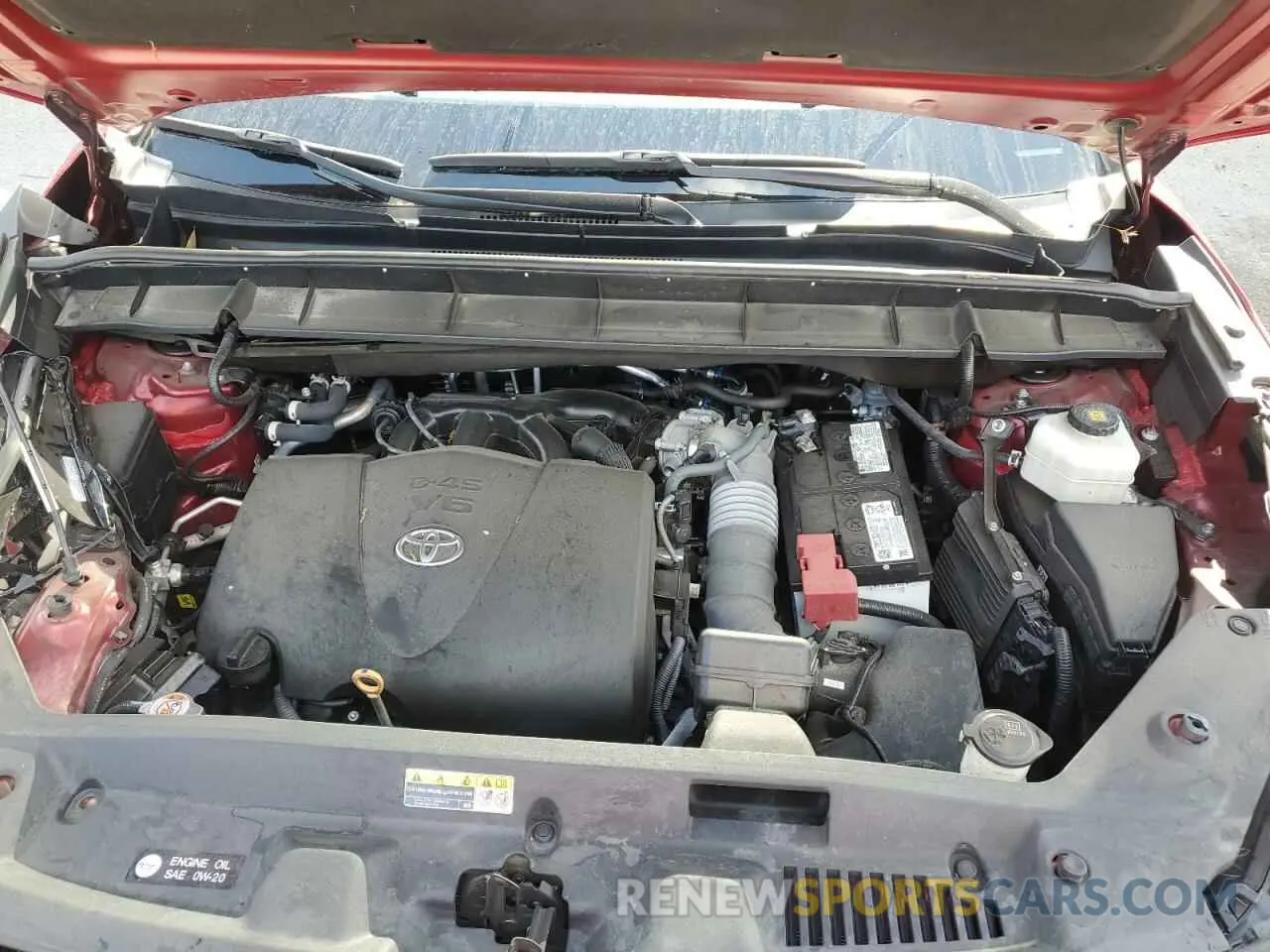 12 Фотография поврежденного автомобиля 5TDLZRAH7NS131474 TOYOTA HIGHLANDER 2022