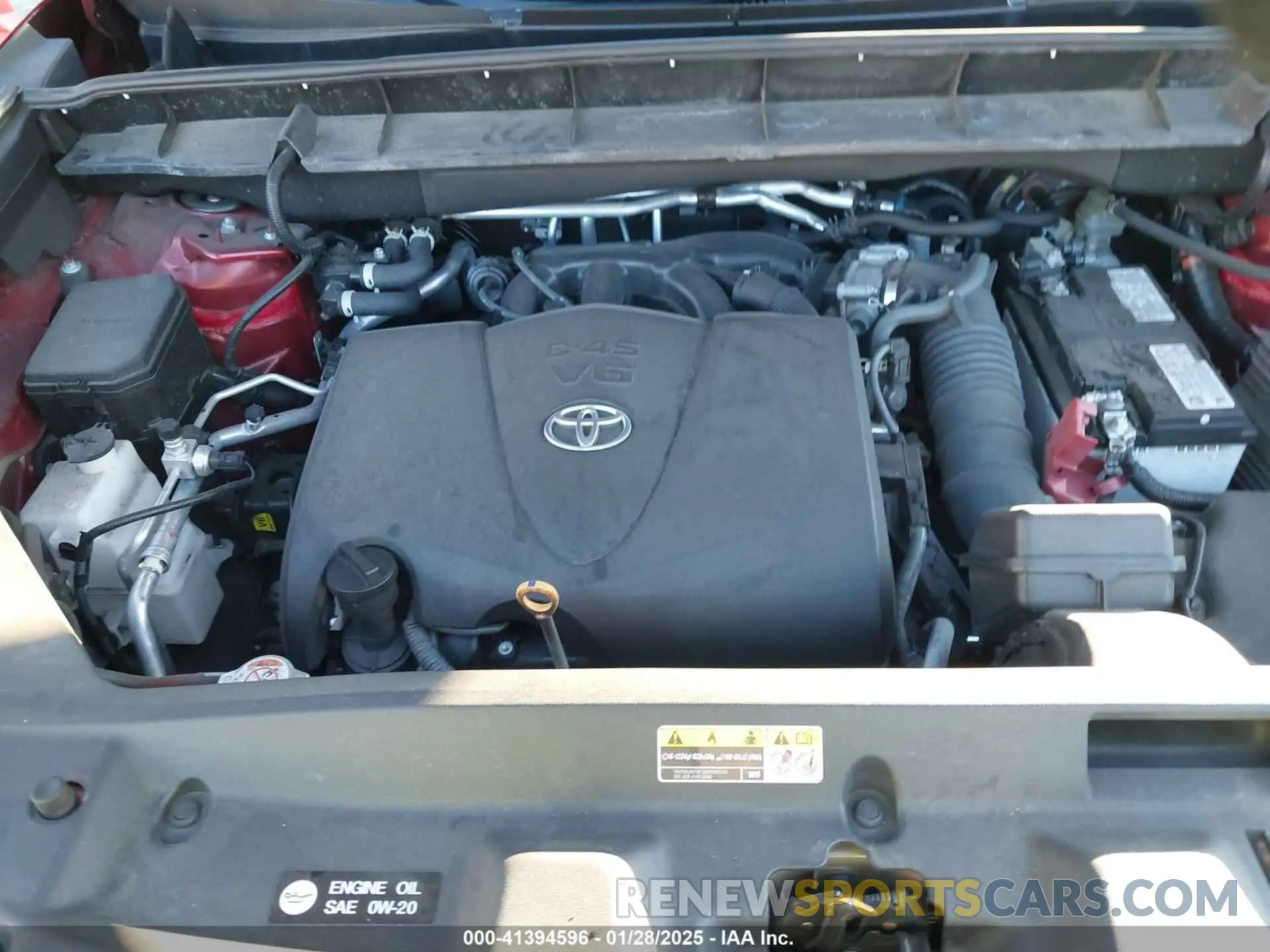 10 Photograph of a damaged car 5TDLZRBH0NS180675 TOYOTA HIGHLANDER 2022