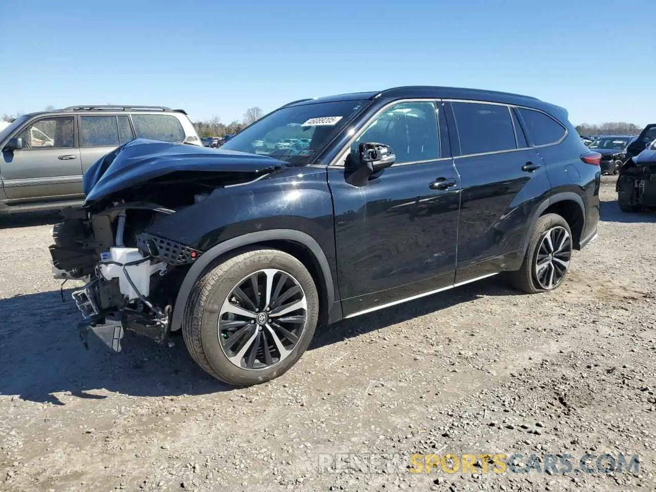 1 Фотография поврежденного автомобиля 5TDLZRBH1NS219371 TOYOTA HIGHLANDER 2022