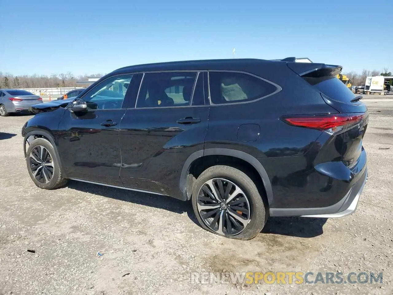 2 Фотография поврежденного автомобиля 5TDLZRBH1NS219371 TOYOTA HIGHLANDER 2022