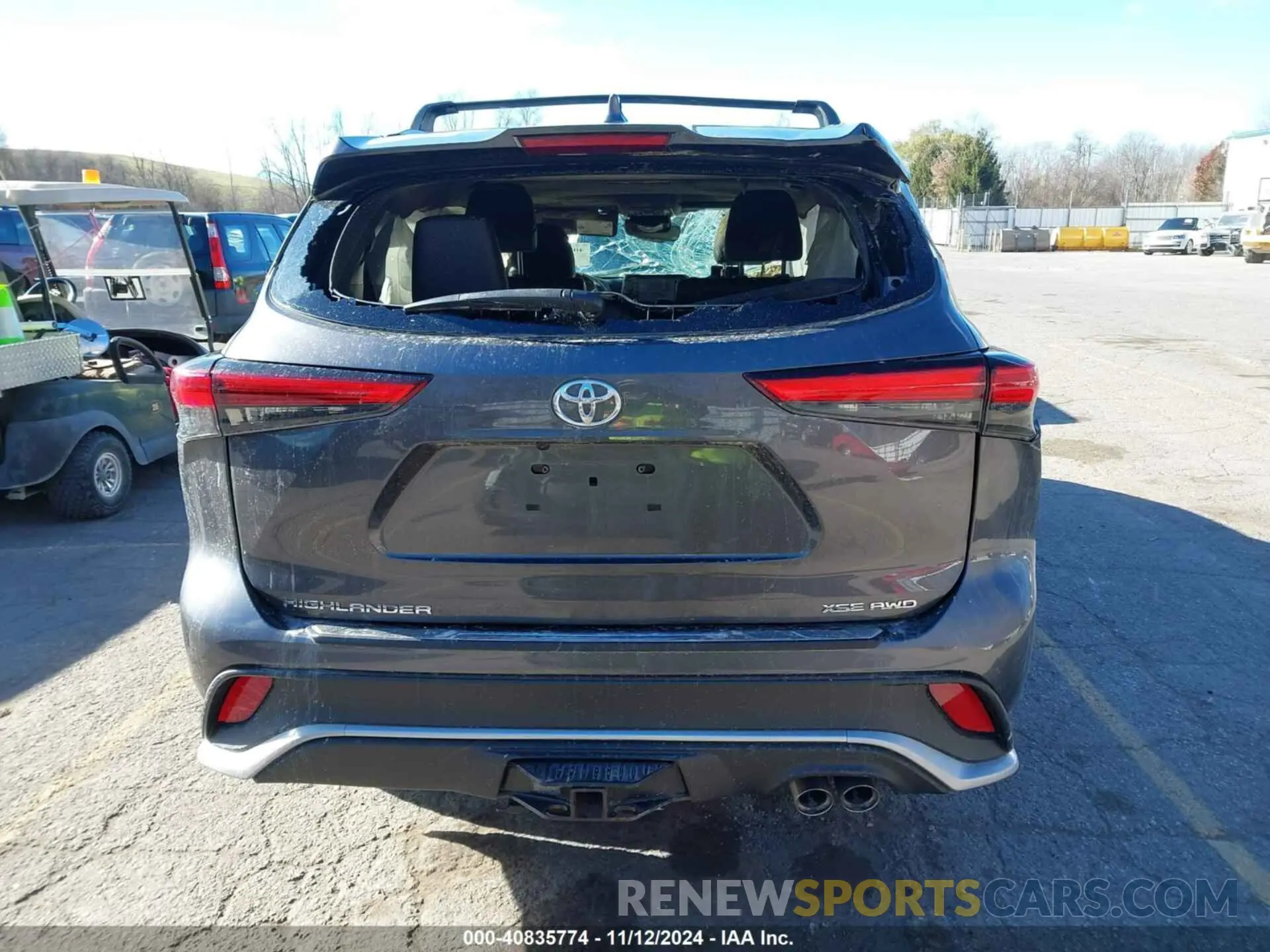 15 Photograph of a damaged car 5TDLZRBH6NS203165 TOYOTA HIGHLANDER 2022