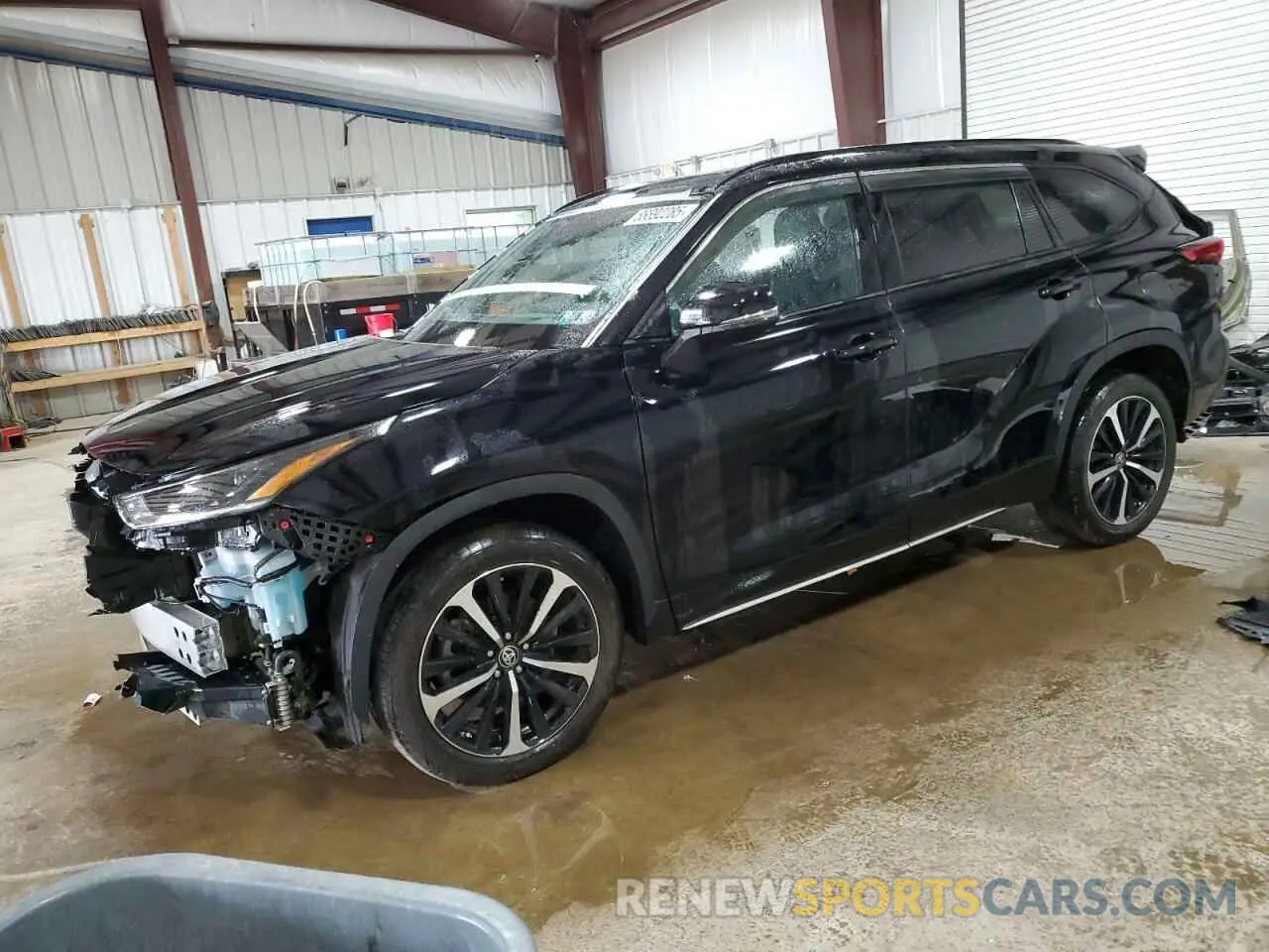 1 Фотография поврежденного автомобиля 5TDLZRBH7NS184271 TOYOTA HIGHLANDER 2022