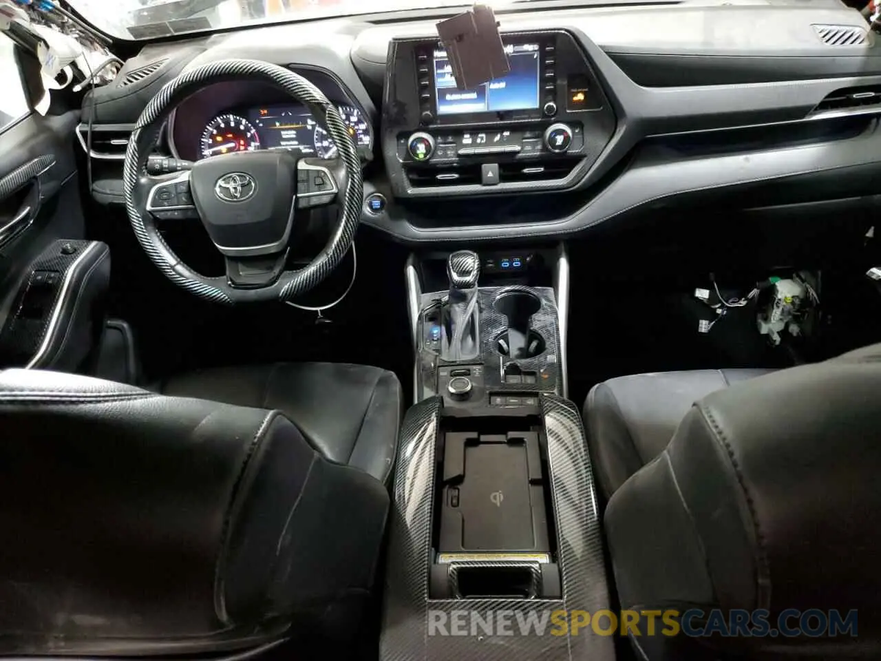 8 Фотография поврежденного автомобиля 5TDLZRBH7NS184271 TOYOTA HIGHLANDER 2022