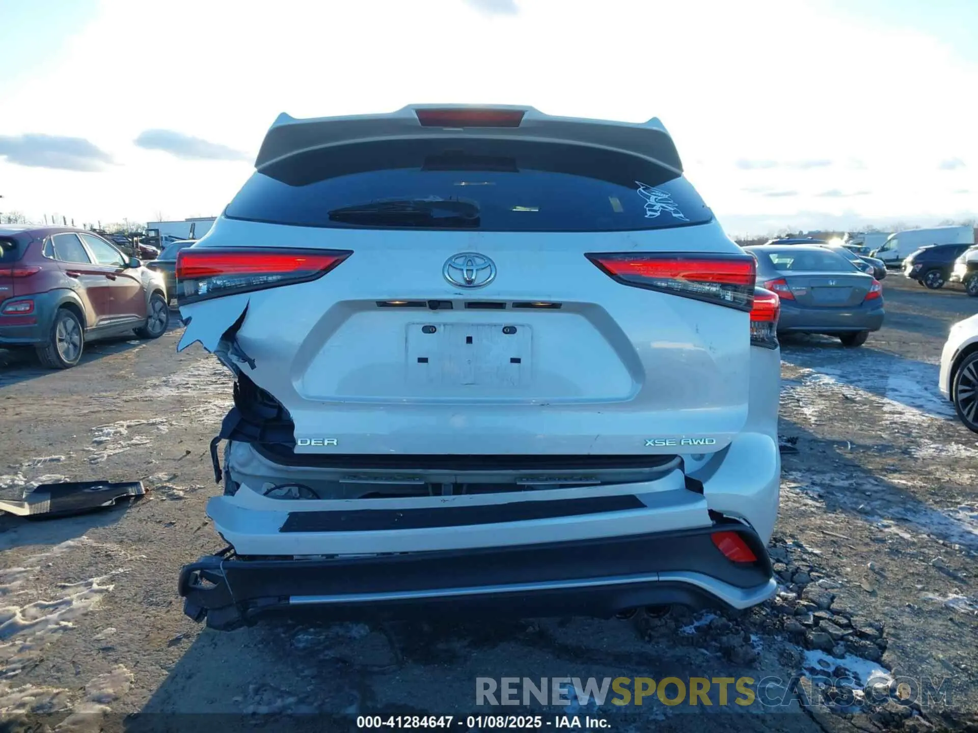 15 Фотография поврежденного автомобиля 5TDLZRBHXNS188525 TOYOTA HIGHLANDER 2022
