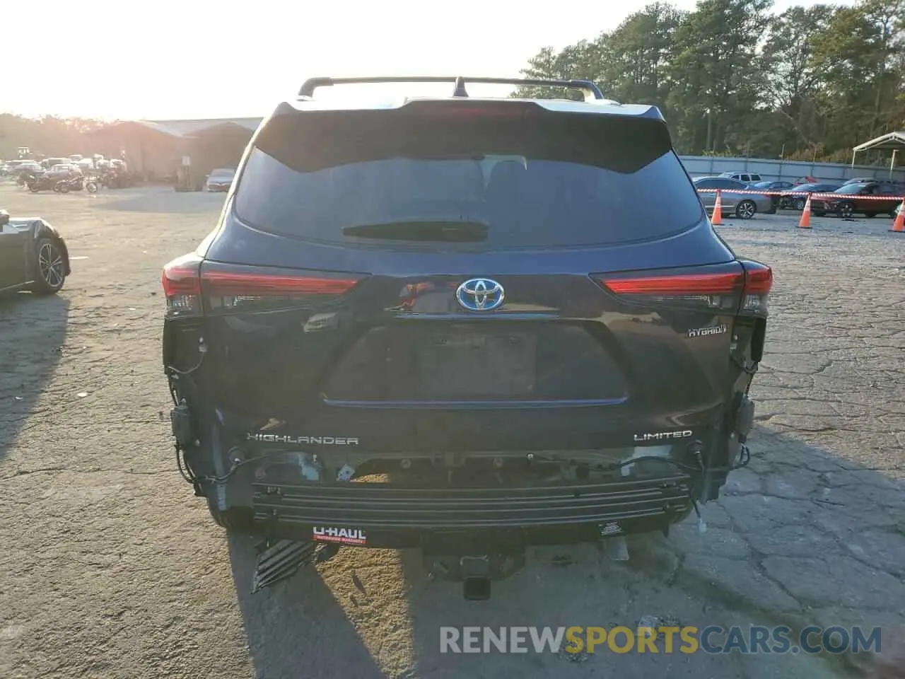 6 Фотография поврежденного автомобиля 5TDXBRCH5NS541547 TOYOTA HIGHLANDER 2022