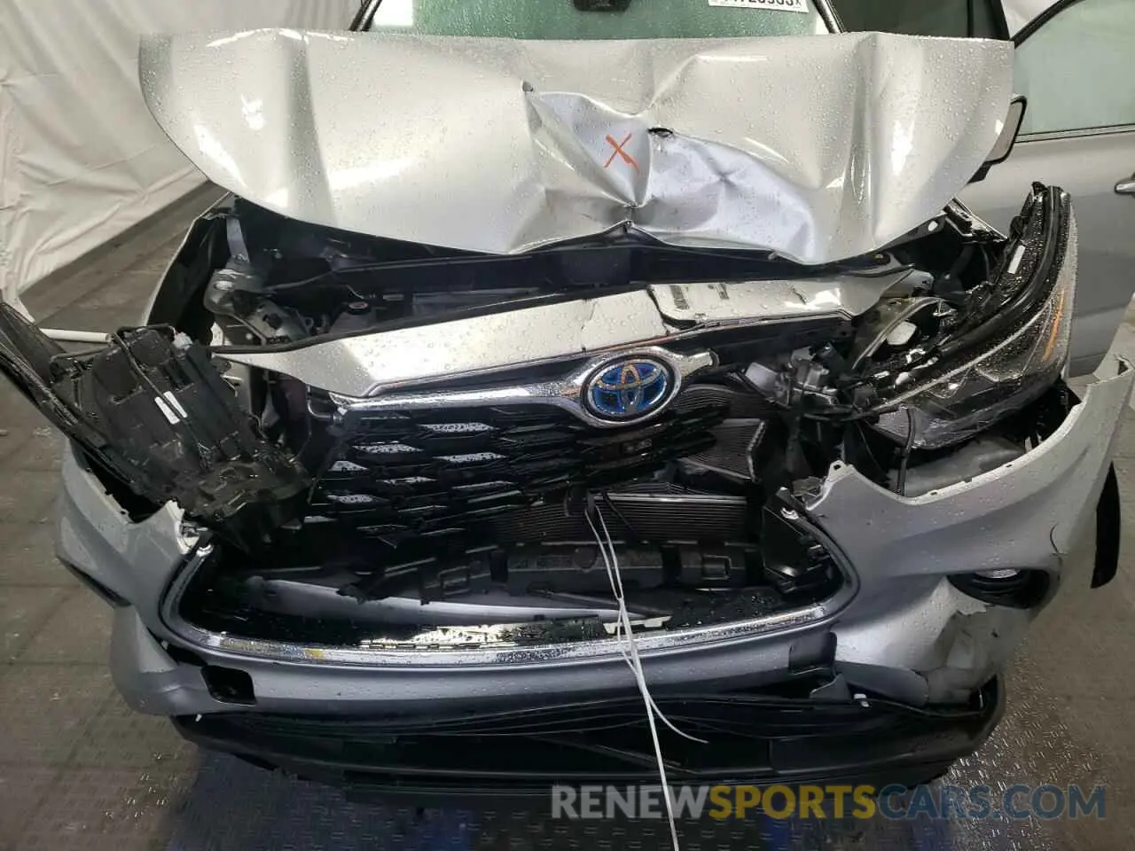 12 Фотография поврежденного автомобиля 5TDXBRCH6NS083310 TOYOTA HIGHLANDER 2022