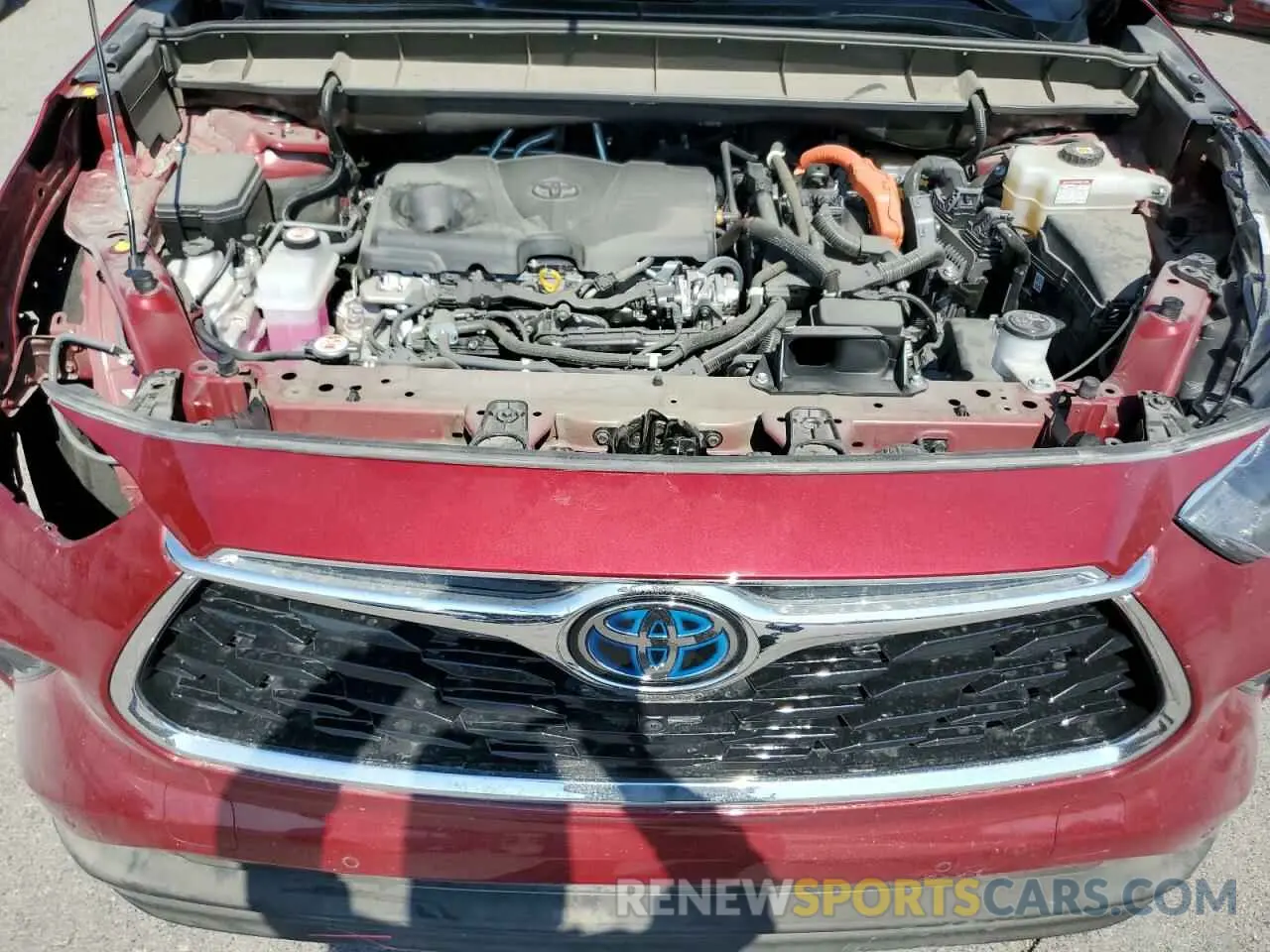 12 Фотография поврежденного автомобиля 5TDXBRCH7NS540447 TOYOTA HIGHLANDER 2022