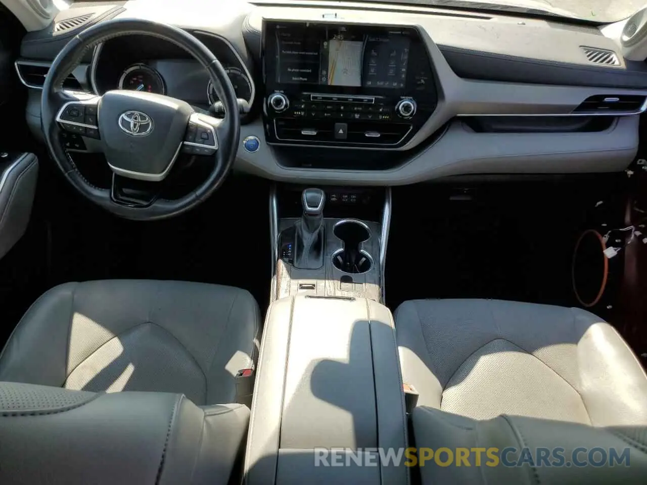 8 Фотография поврежденного автомобиля 5TDXBRCH7NS540447 TOYOTA HIGHLANDER 2022