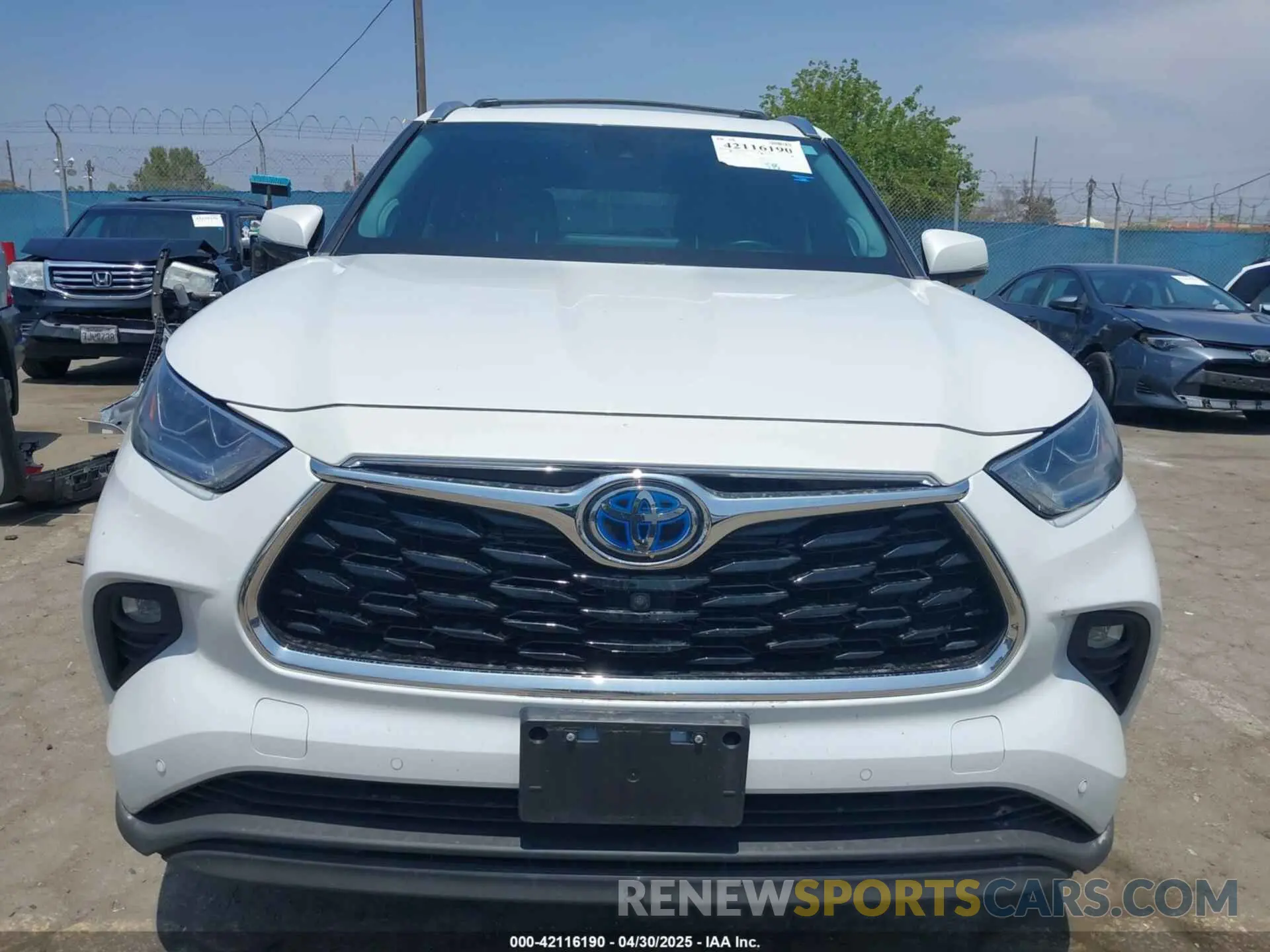 13 Фотография поврежденного автомобиля 5TDYARAH0NS512743 TOYOTA HIGHLANDER 2022