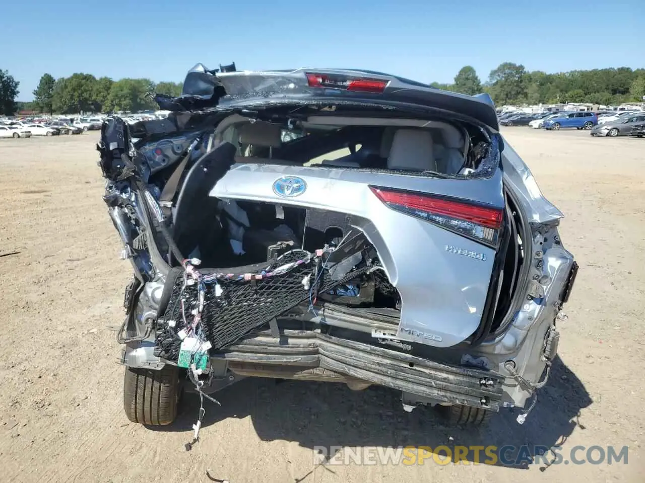 6 Фотография поврежденного автомобиля 5TDYARAH3NS014309 TOYOTA HIGHLANDER 2022