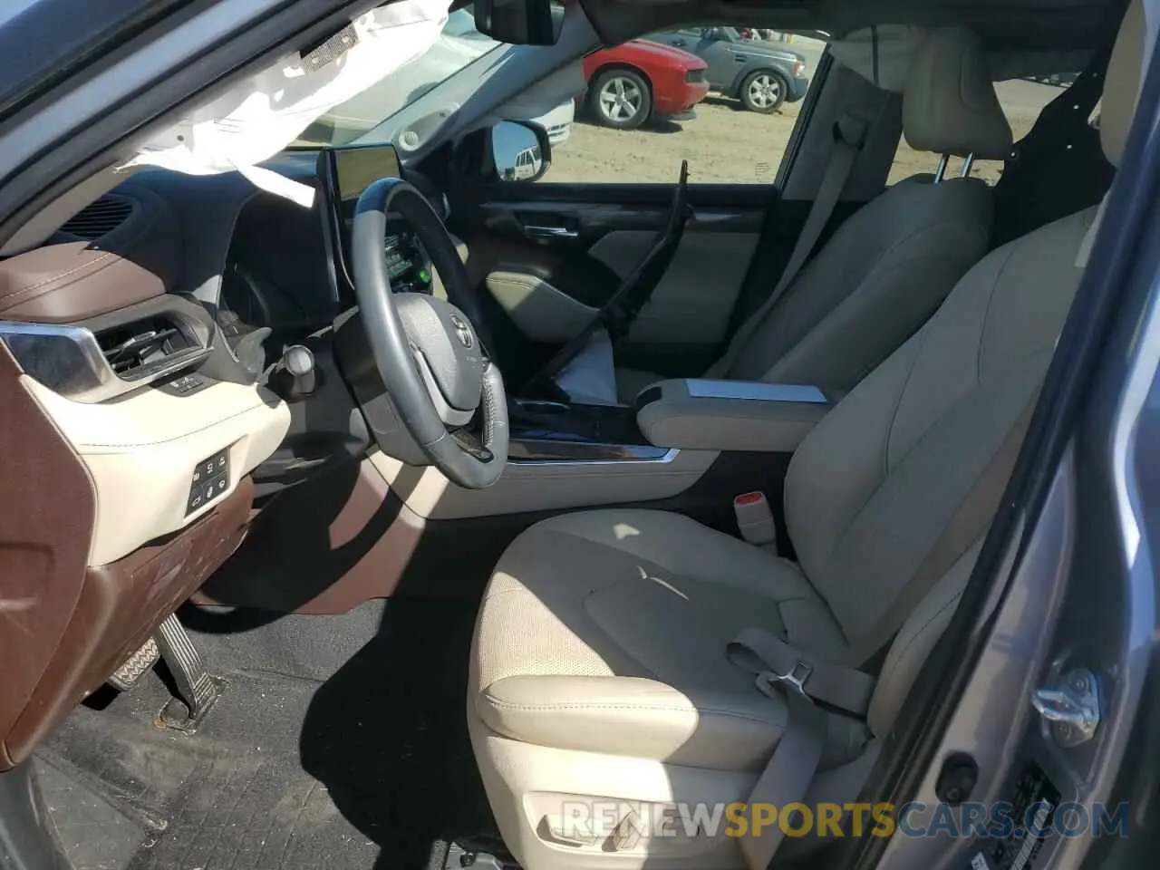 7 Фотография поврежденного автомобиля 5TDYARAH3NS014309 TOYOTA HIGHLANDER 2022