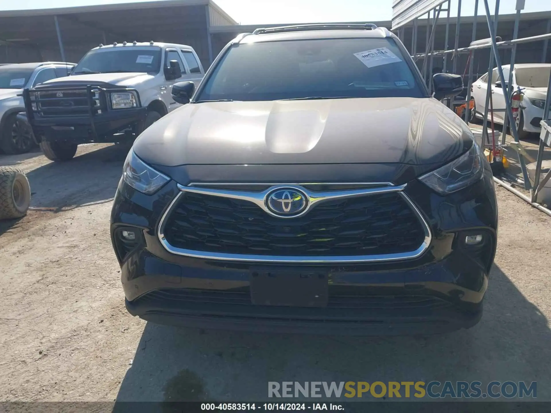 13 Photograph of a damaged car 5TDYARAHXNS014534 TOYOTA HIGHLANDER 2022