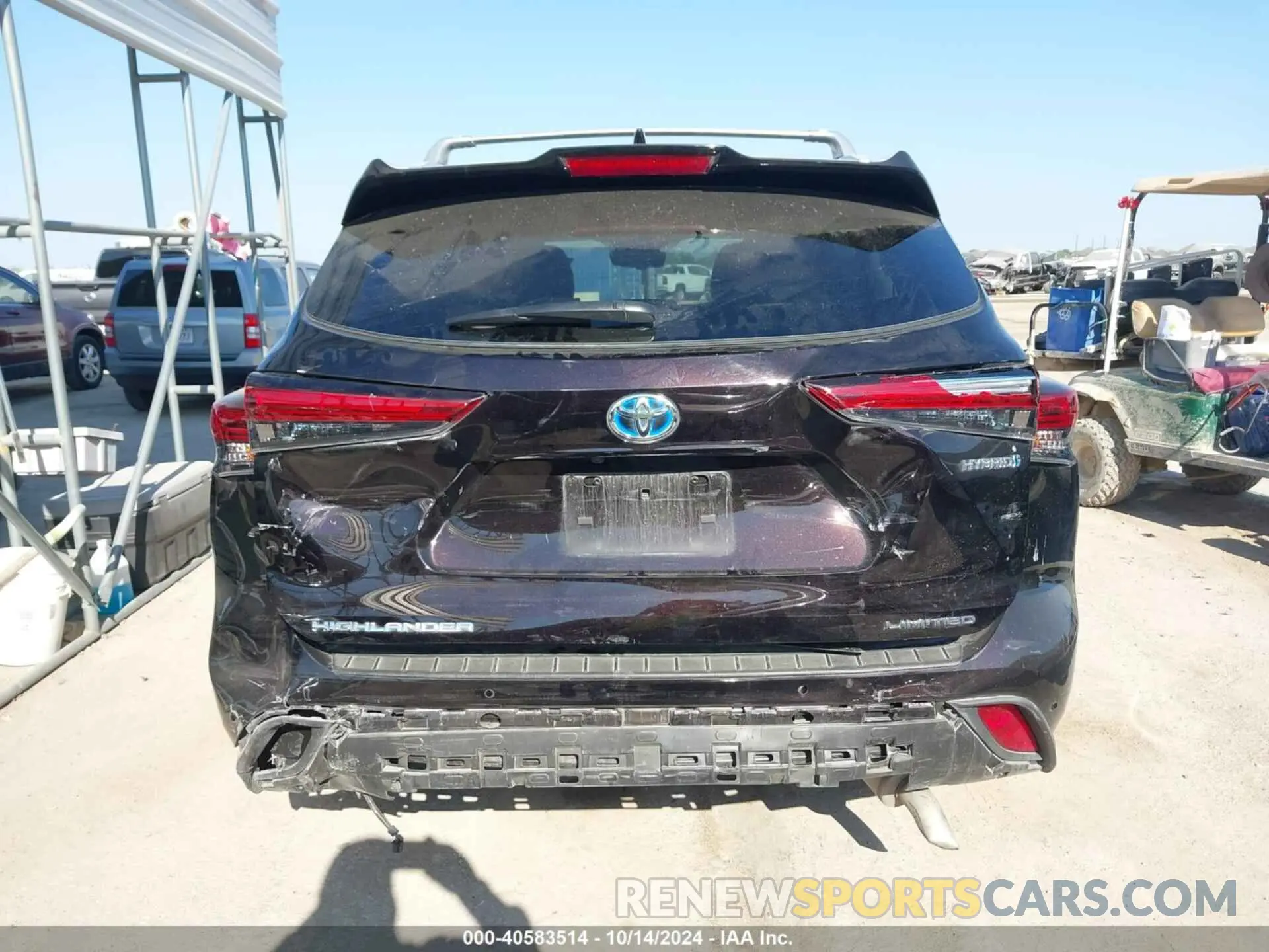 17 Photograph of a damaged car 5TDYARAHXNS014534 TOYOTA HIGHLANDER 2022