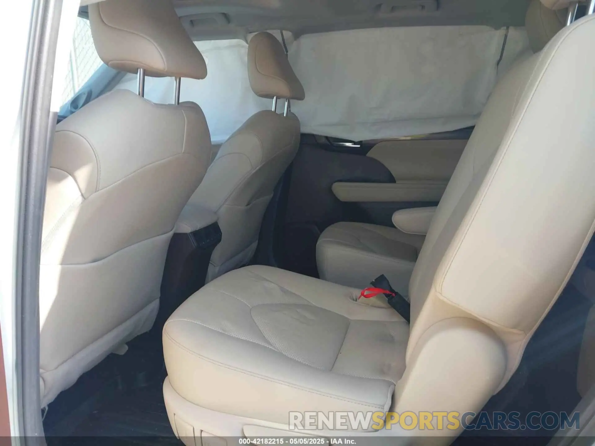 8 Фотография поврежденного автомобиля 5TDYZRAHXNS124332 TOYOTA HIGHLANDER 2022