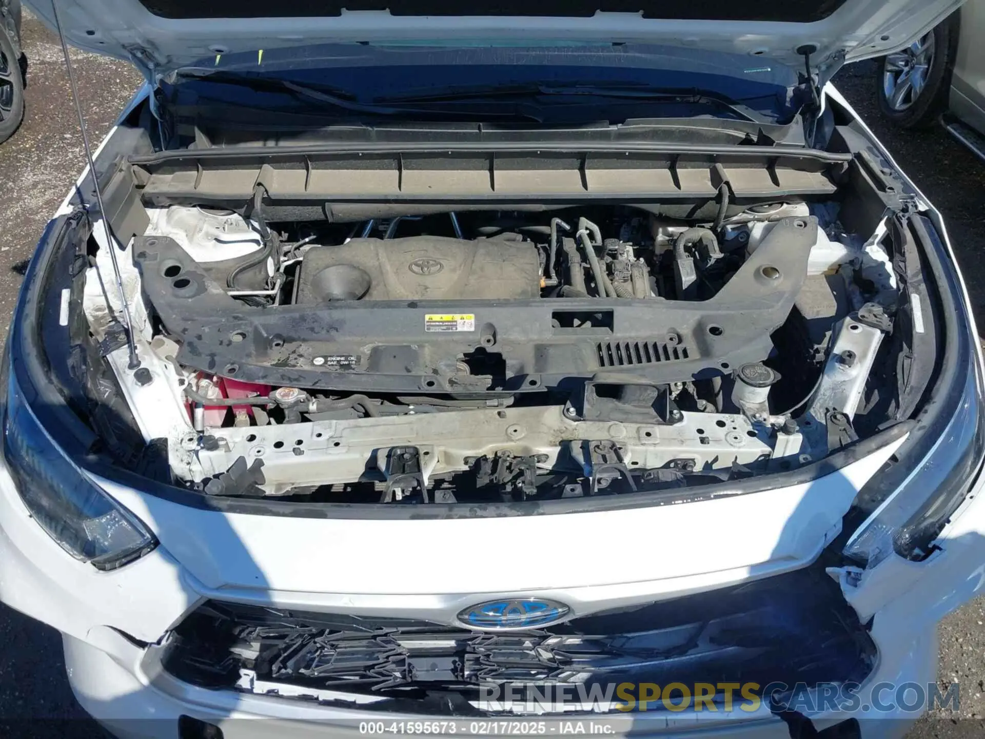 10 Фотография поврежденного автомобиля 5TDZARAH1NS016287 TOYOTA HIGHLANDER 2022