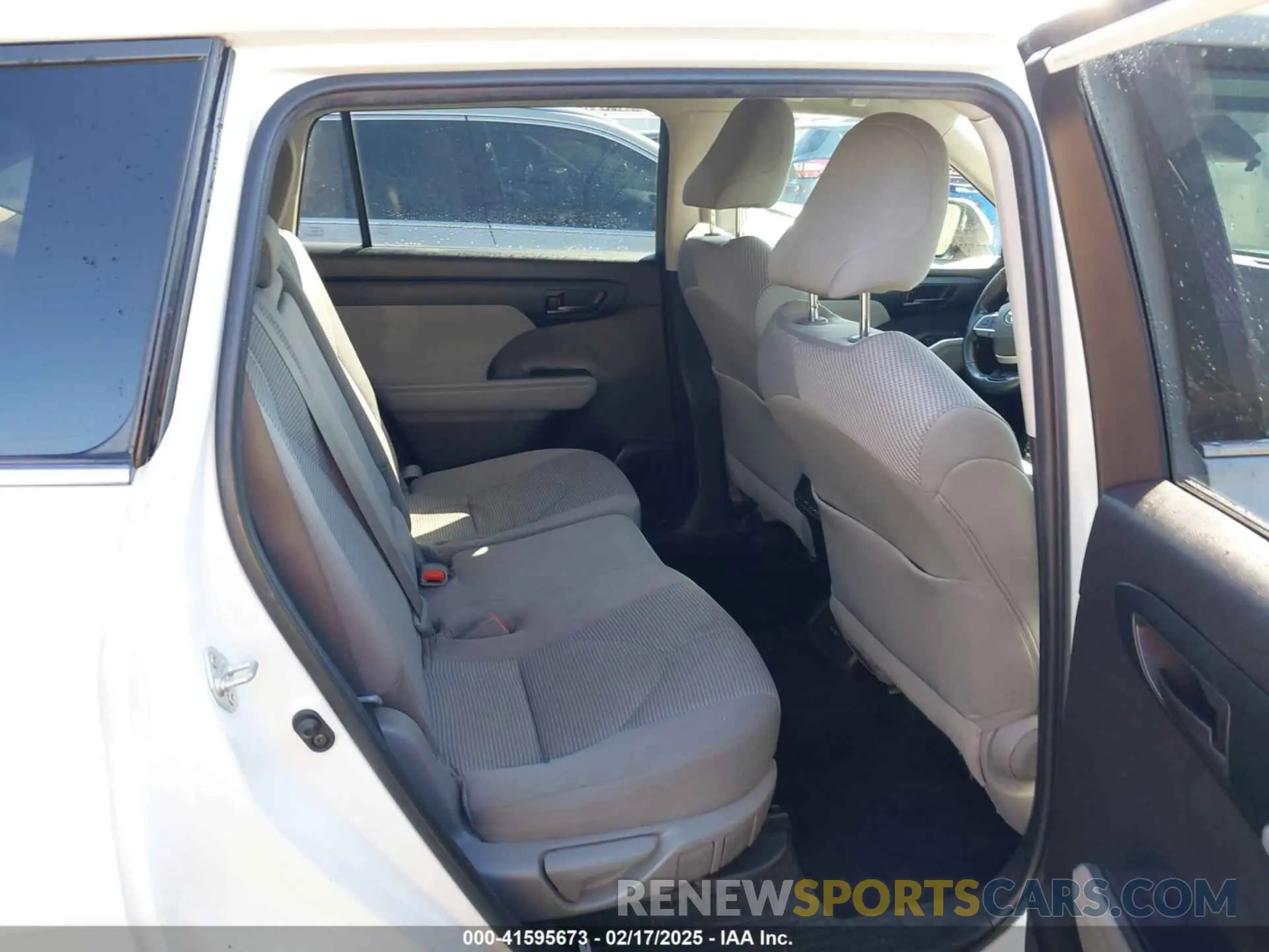 8 Фотография поврежденного автомобиля 5TDZARAH1NS016287 TOYOTA HIGHLANDER 2022