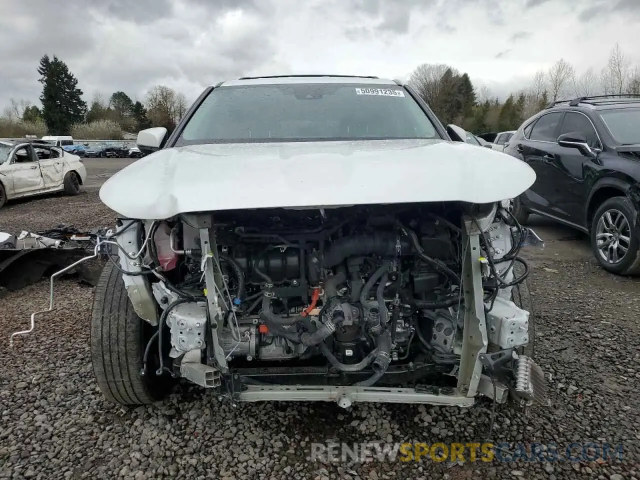 5 Photograph of a damaged car 5TDZARAH3NS517097 TOYOTA HIGHLANDER 2022