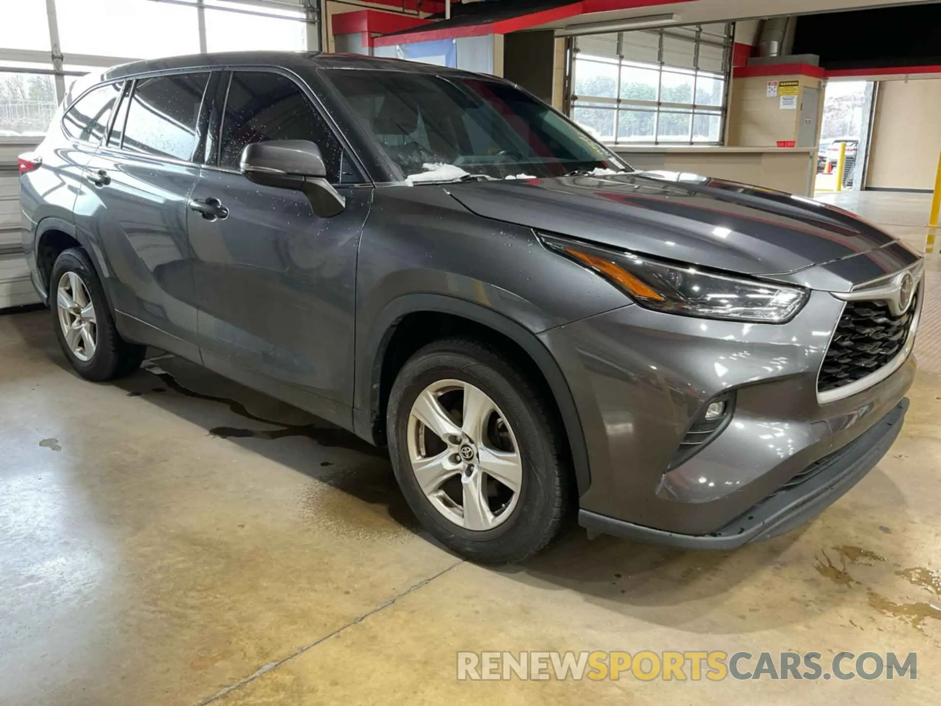 1 Фотография поврежденного автомобиля 5TDZZRAH6NS559580 TOYOTA HIGHLANDER 2022