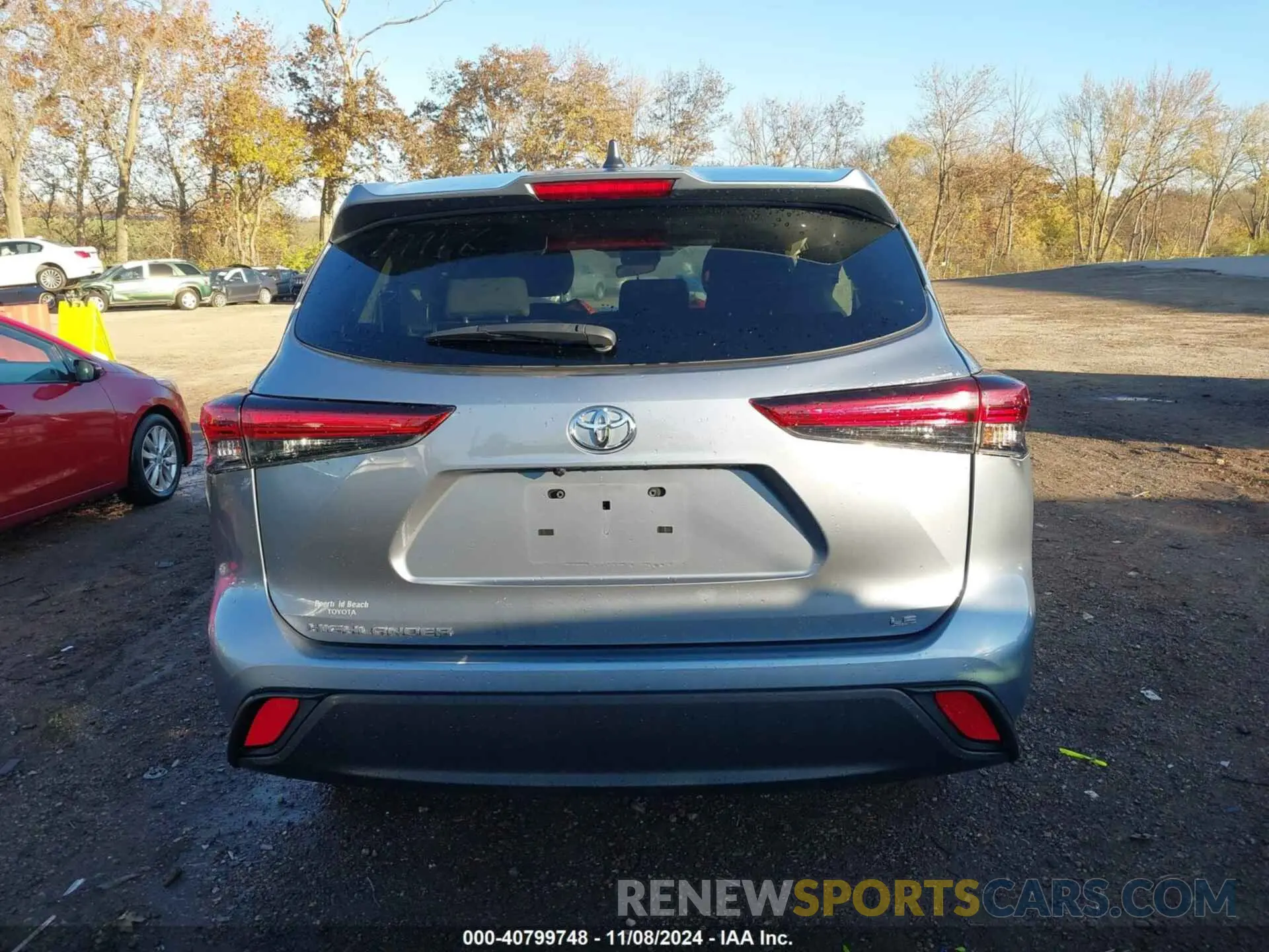 16 Photograph of a damaged car 5TDZZRAH9NS137948 TOYOTA HIGHLANDER 2022