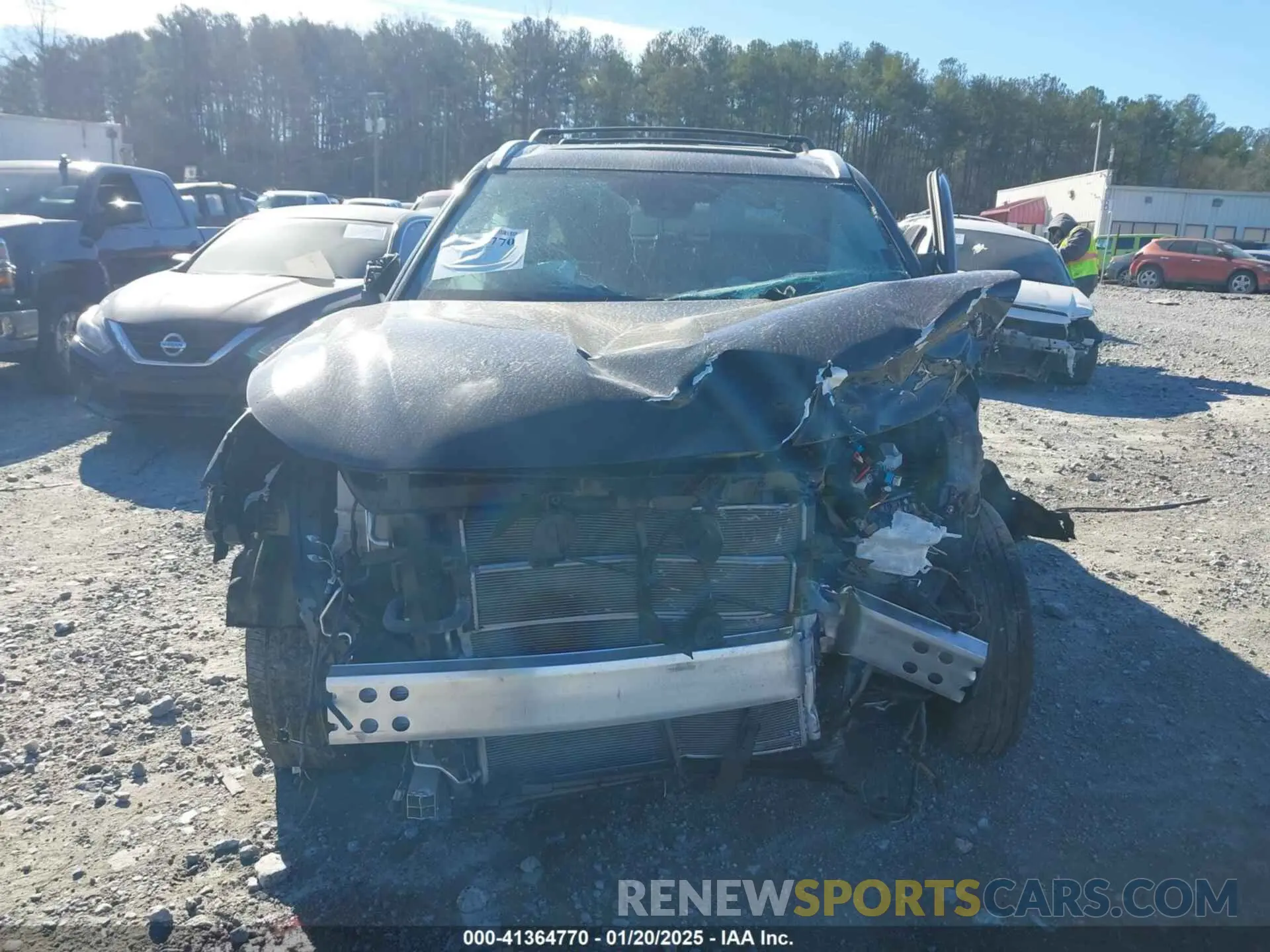 11 Photograph of a damaged car 5TDAARAH0PS524752 TOYOTA HIGHLANDER 2023