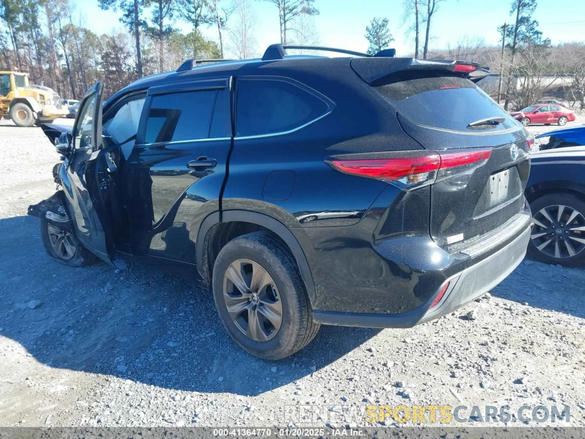 3 Photograph of a damaged car 5TDAARAH0PS524752 TOYOTA HIGHLANDER 2023