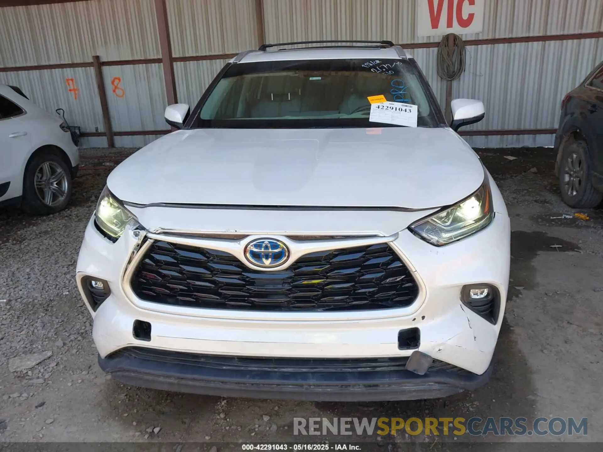 12 Фотография поврежденного автомобиля 5TDAARAH7PS017203 TOYOTA HIGHLANDER 2023