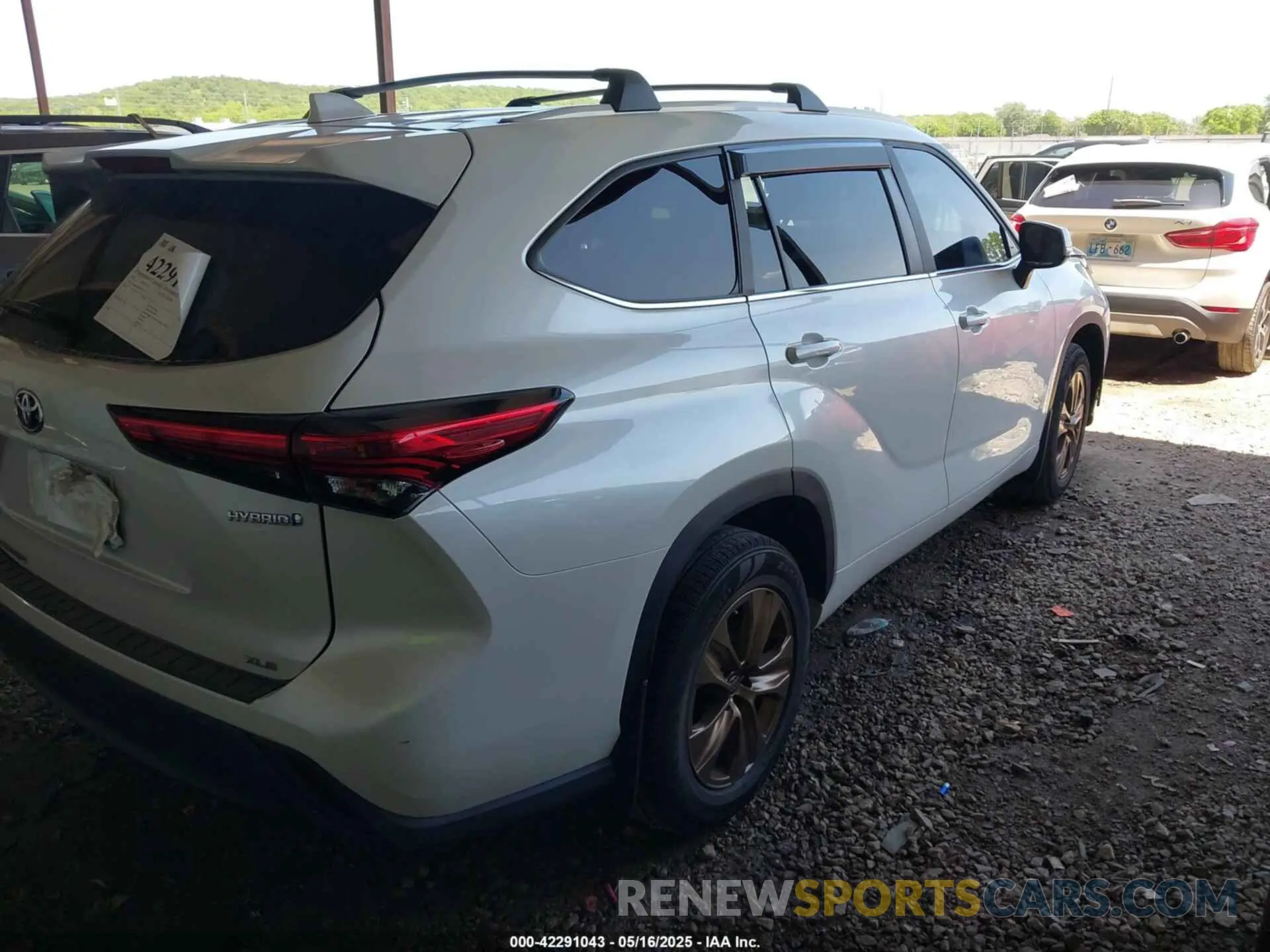 4 Фотография поврежденного автомобиля 5TDAARAH7PS017203 TOYOTA HIGHLANDER 2023