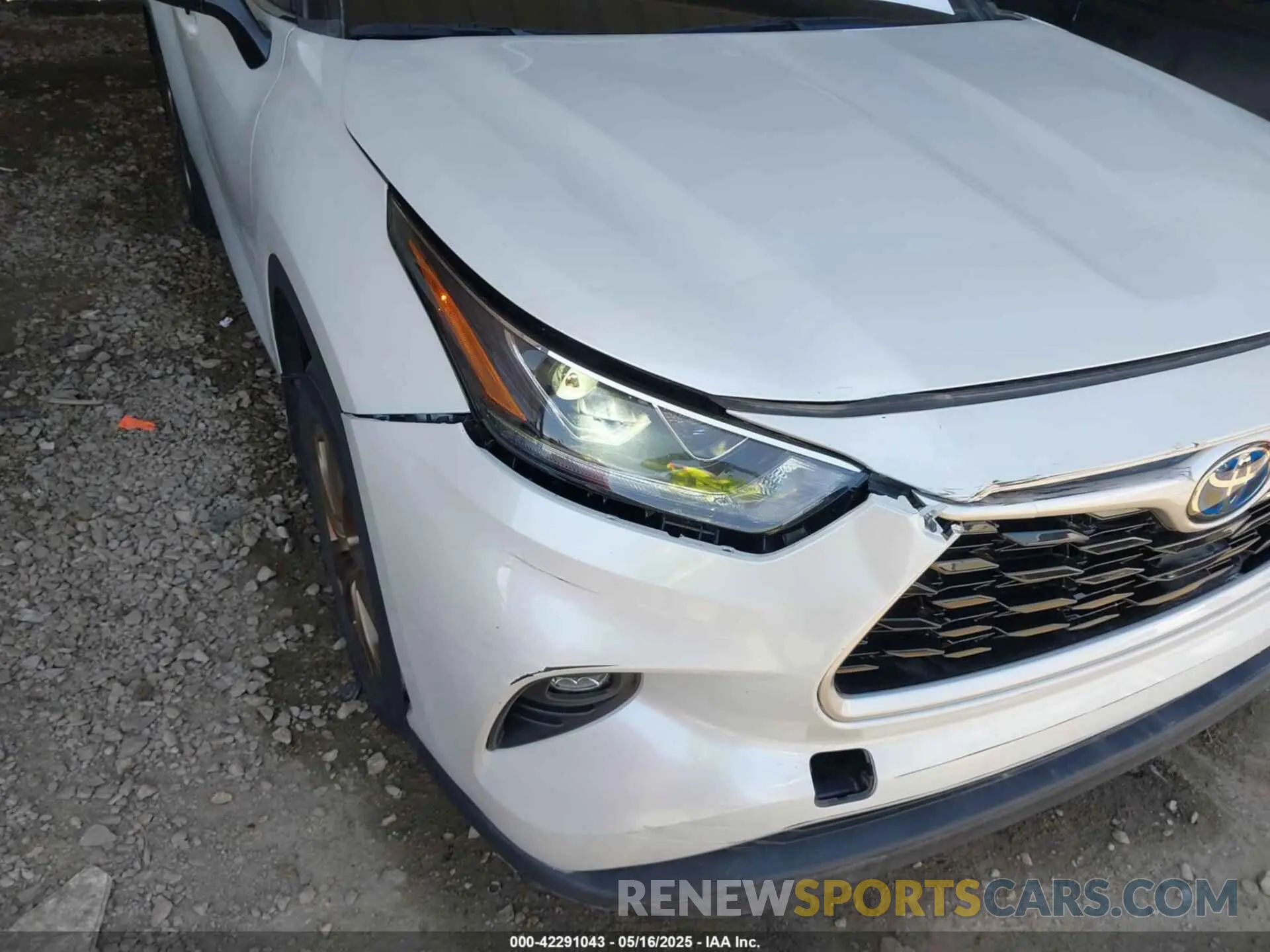 6 Фотография поврежденного автомобиля 5TDAARAH7PS017203 TOYOTA HIGHLANDER 2023