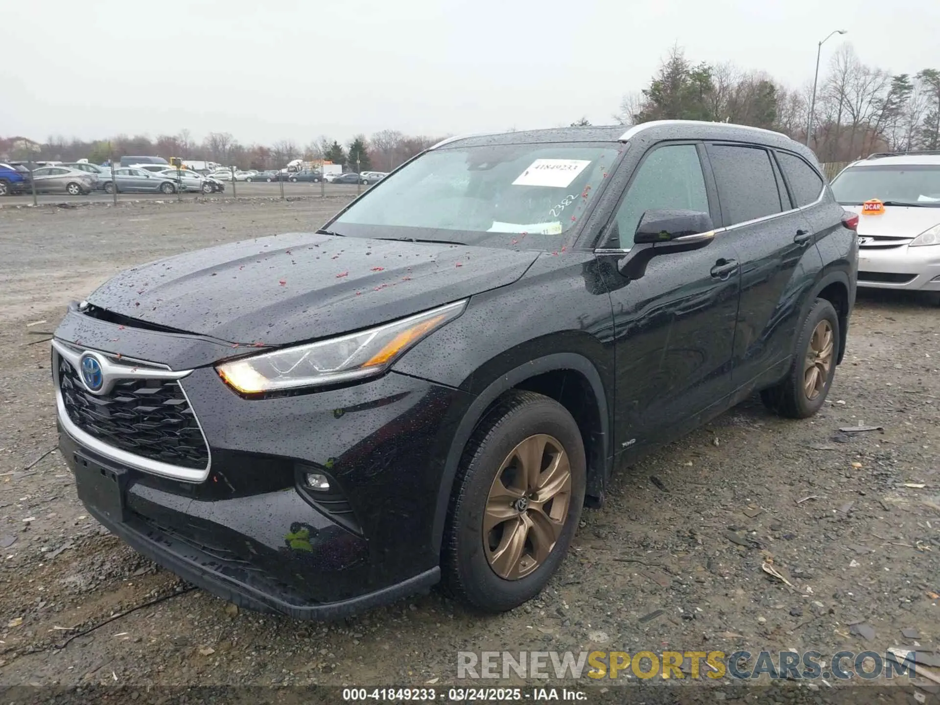 2 Photograph of a damaged car 5TDABRCH0PS564355 TOYOTA HIGHLANDER 2023