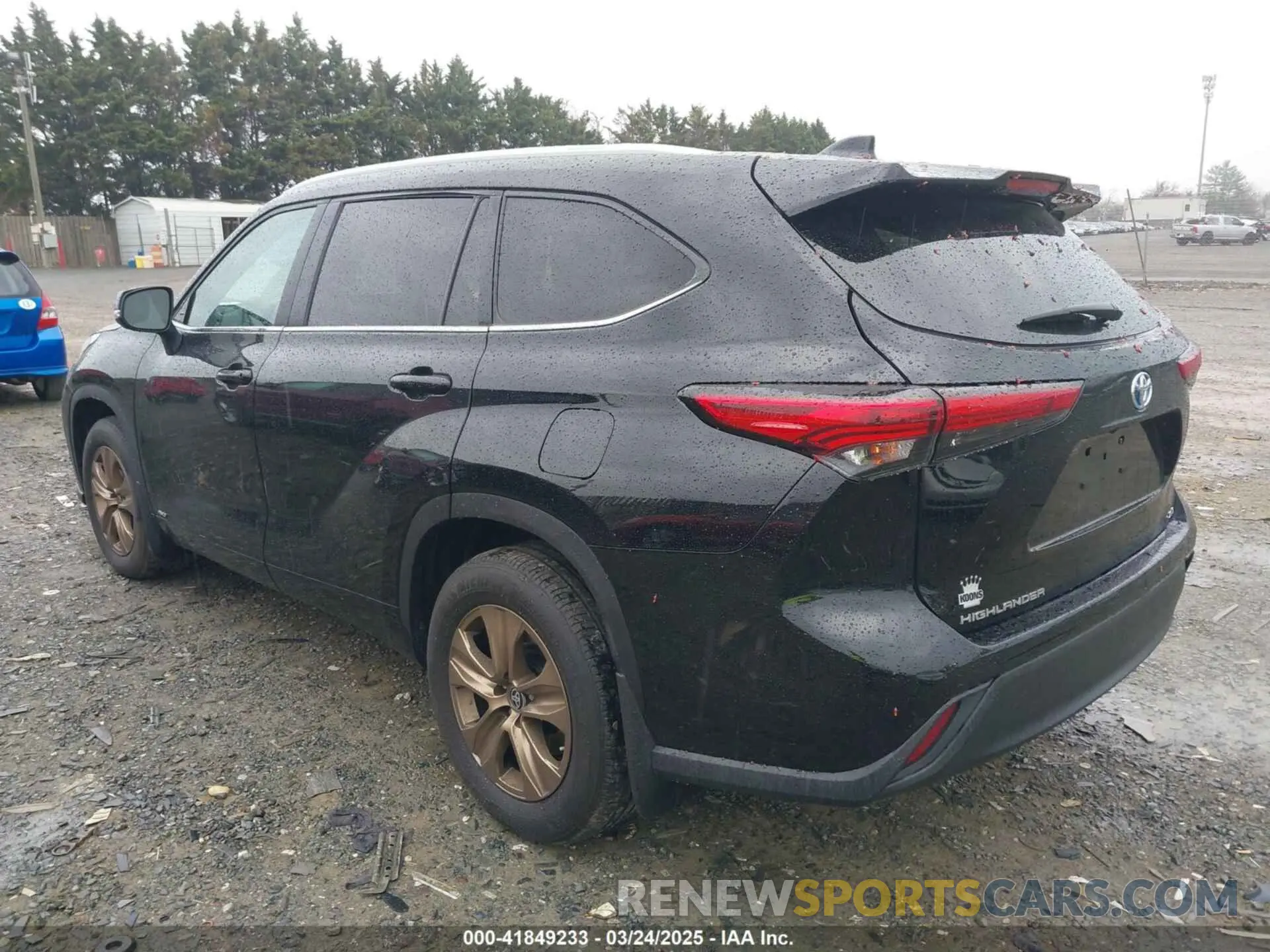 3 Photograph of a damaged car 5TDABRCH0PS564355 TOYOTA HIGHLANDER 2023