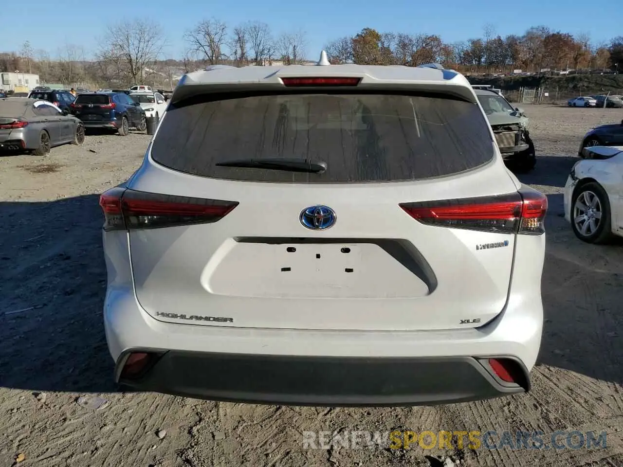 6 Photograph of a damaged car 5TDABRCH3PS596412 TOYOTA HIGHLANDER 2023