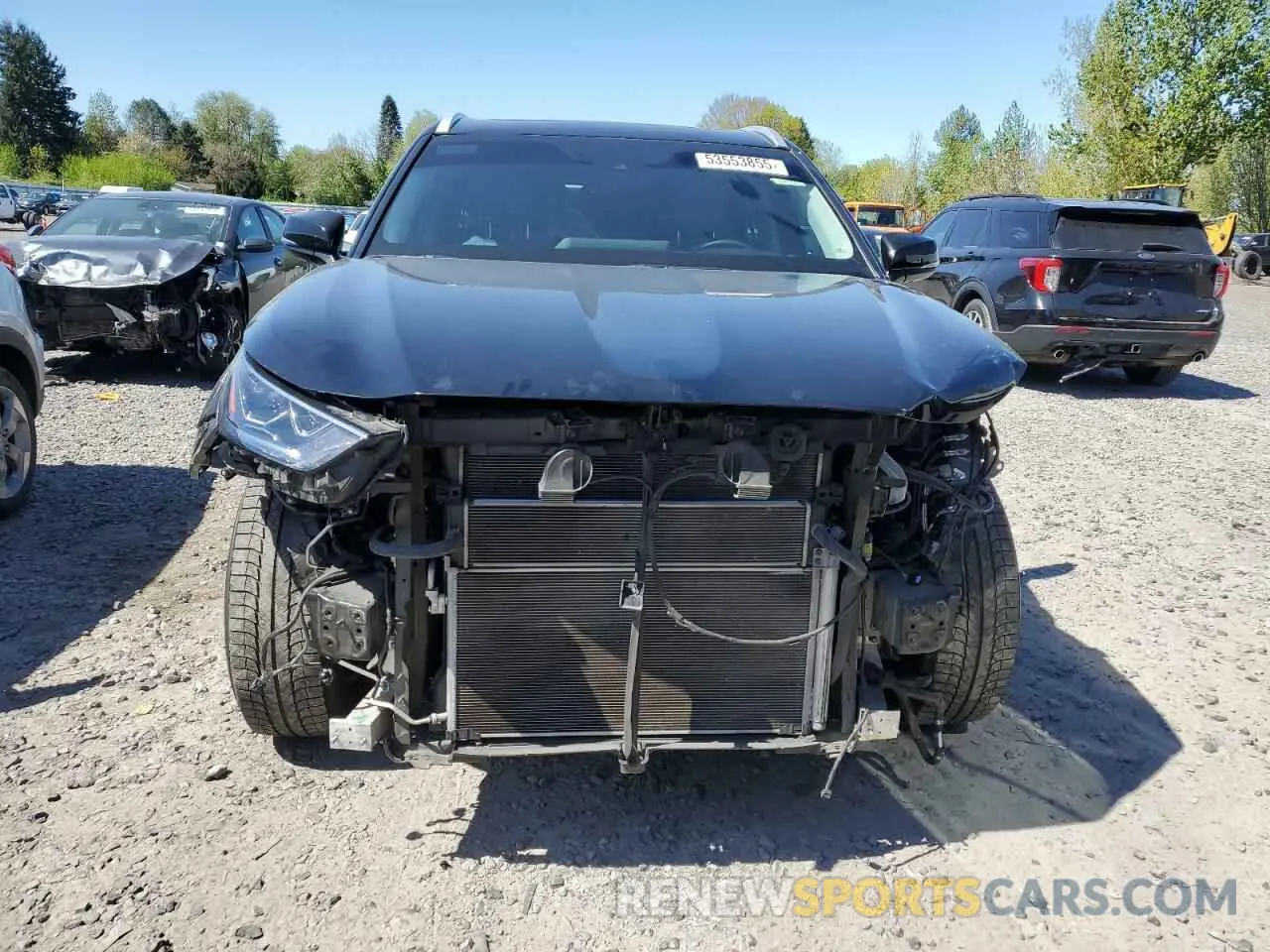 5 Photograph of a damaged car 5TDABRCH5PS602677 TOYOTA HIGHLANDER 2023