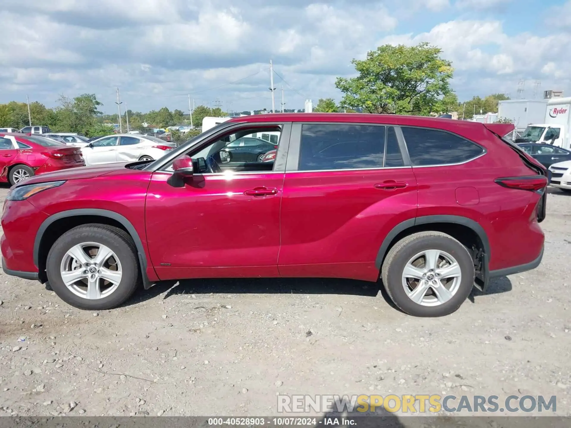 14 Фотография поврежденного автомобиля 5TDBBRCH5PS111465 TOYOTA HIGHLANDER 2023