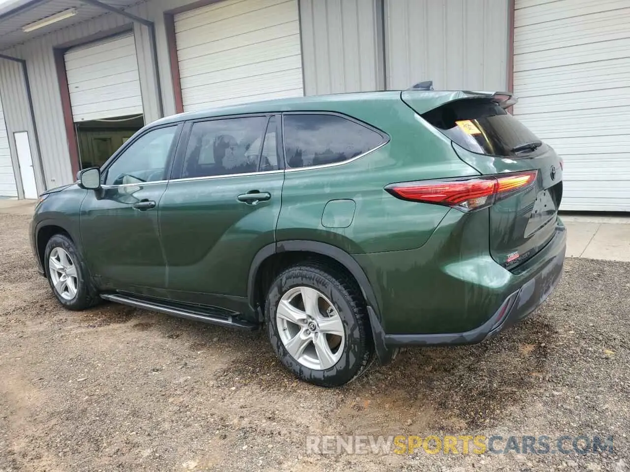 2 Photograph of a damaged car 5TDBBRCH5PS595265 TOYOTA HIGHLANDER 2023