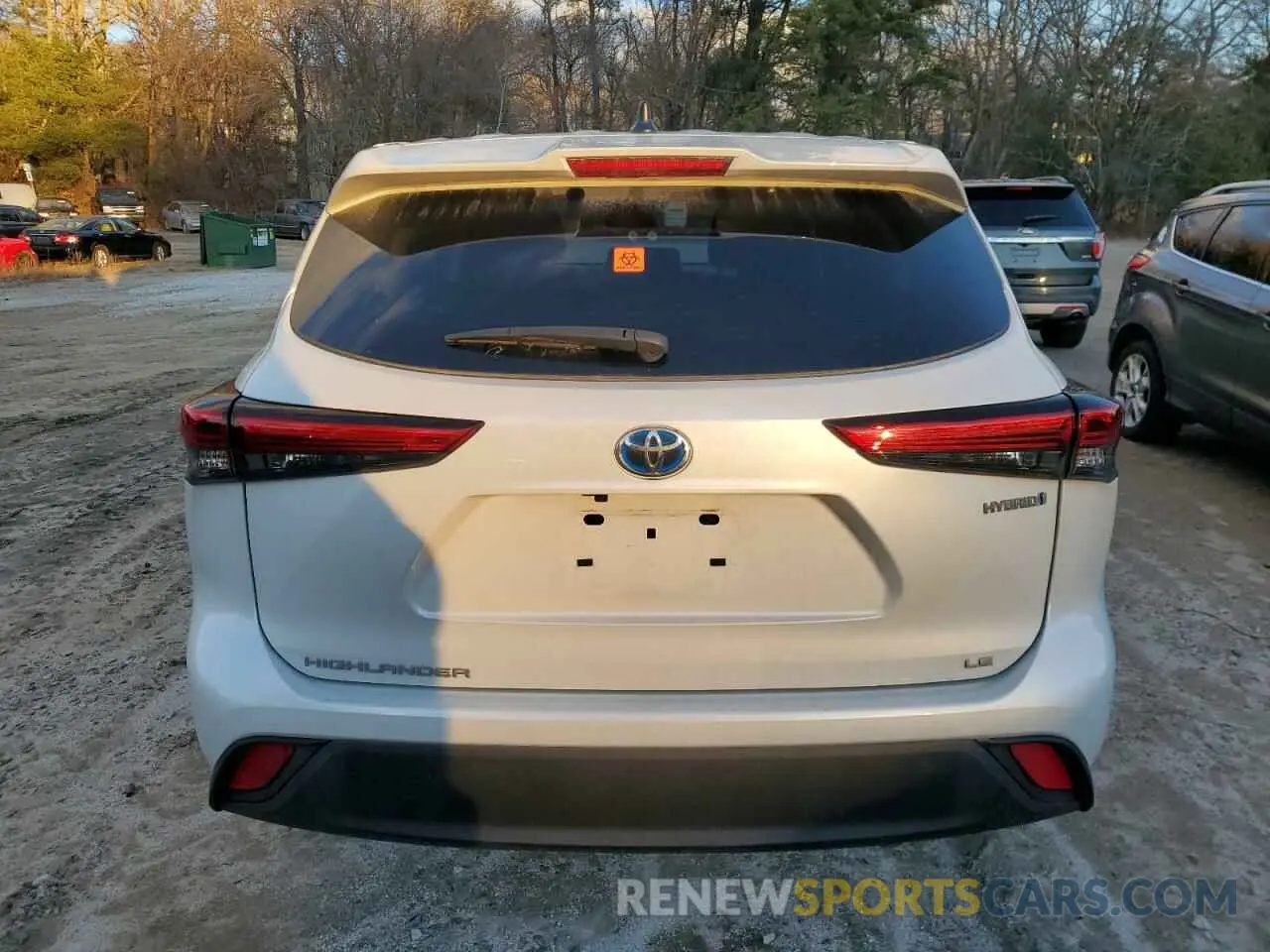 6 Photograph of a damaged car 5TDBBRCH7PS565930 TOYOTA HIGHLANDER 2023