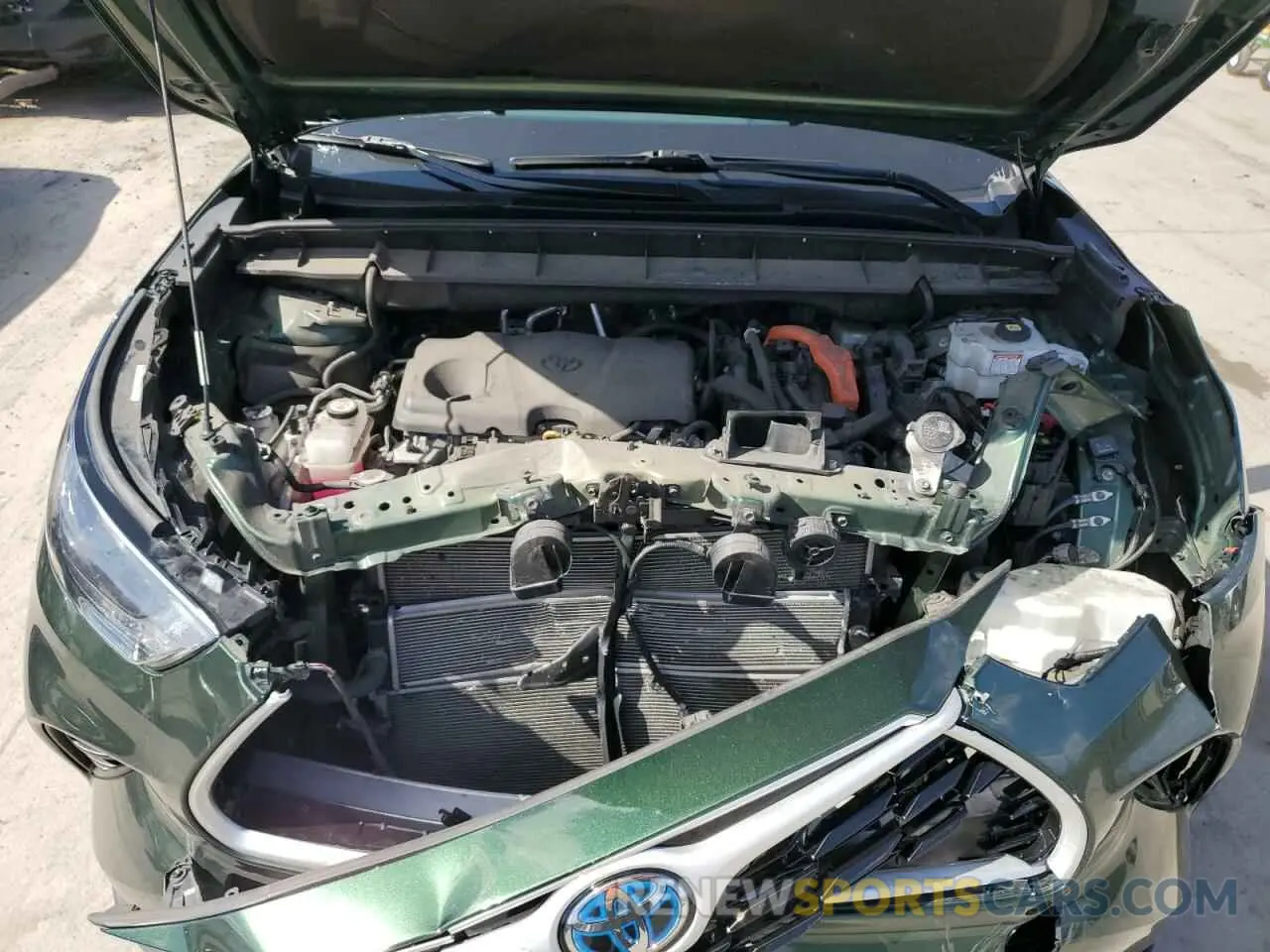 12 Фотография поврежденного автомобиля 5TDBBRCHXPS569793 TOYOTA HIGHLANDER 2023