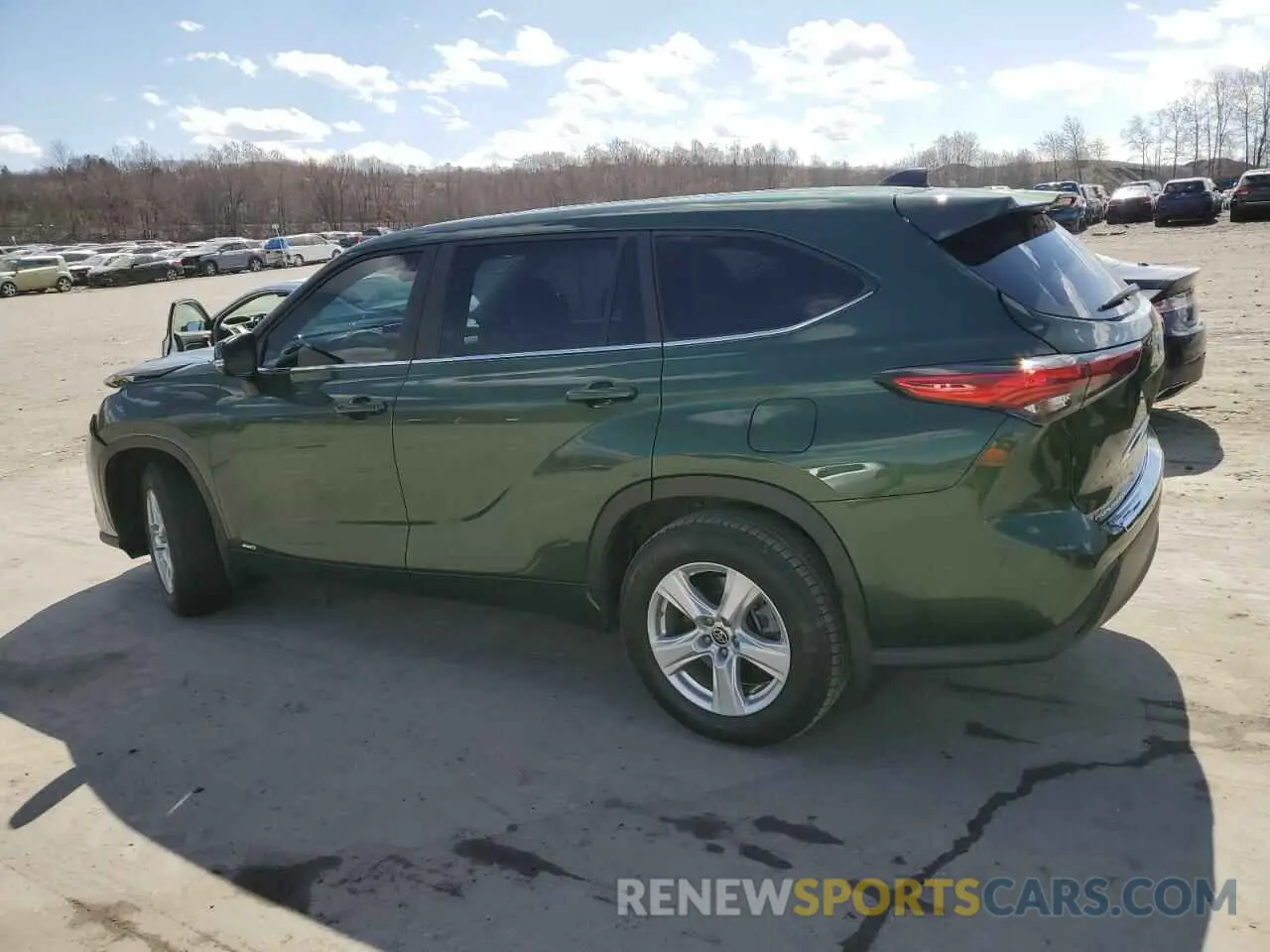 2 Фотография поврежденного автомобиля 5TDBBRCHXPS569793 TOYOTA HIGHLANDER 2023