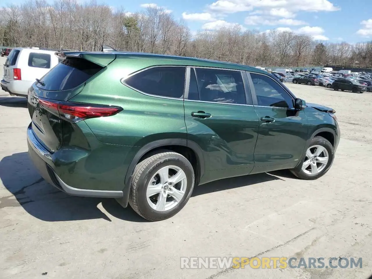 3 Фотография поврежденного автомобиля 5TDBBRCHXPS569793 TOYOTA HIGHLANDER 2023