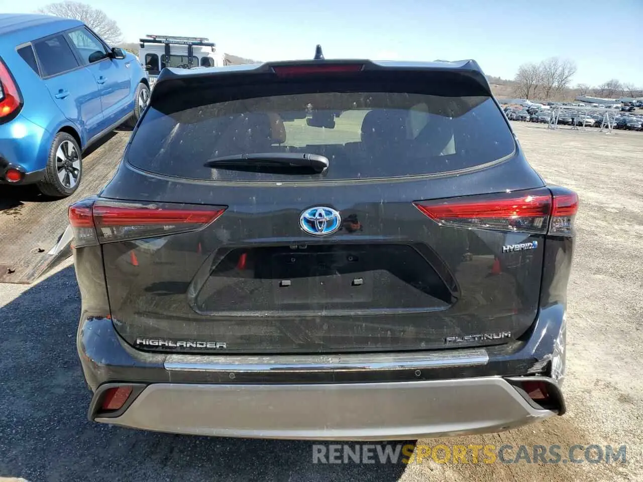 6 Photograph of a damaged car 5TDEBRCH8PS600293 TOYOTA HIGHLANDER 2023