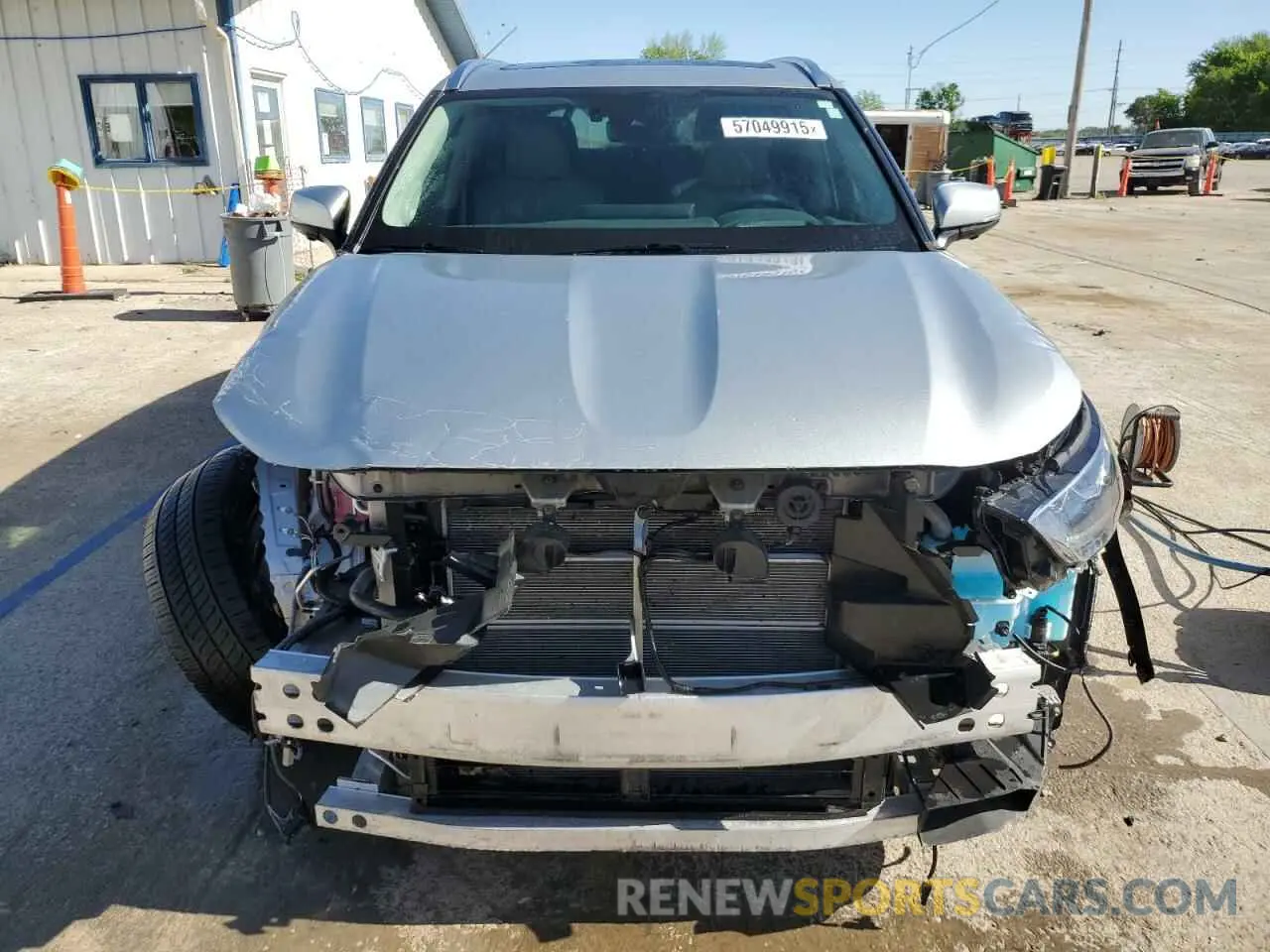 5 Photograph of a damaged car 5TDEBRCH9PS123745 TOYOTA HIGHLANDER 2023
