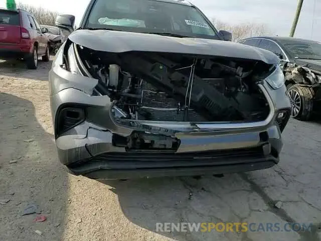 12 Photograph of a damaged car 5TDKARAH1PS517488 TOYOTA HIGHLANDER 2023