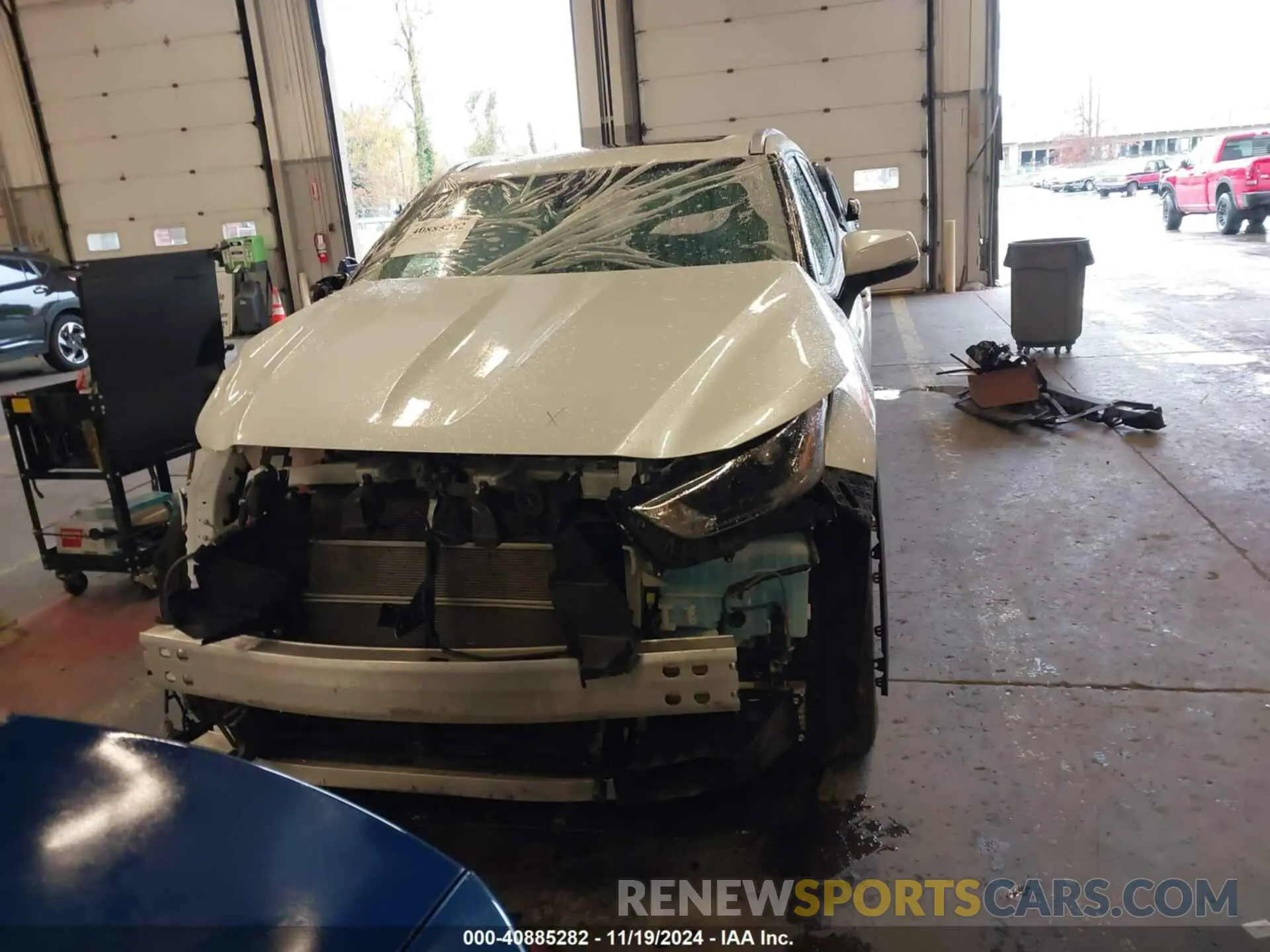 13 Photograph of a damaged car 5TDKARAH9PS519179 TOYOTA HIGHLANDER 2023