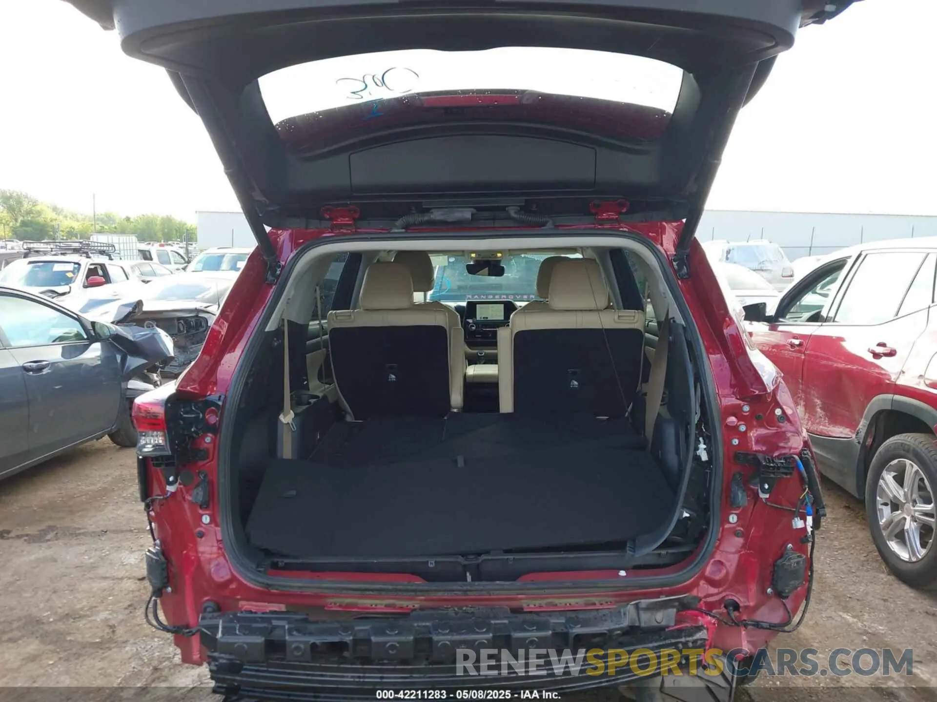 19 Фотография поврежденного автомобиля 5TDKARAH9PS520655 TOYOTA HIGHLANDER 2023