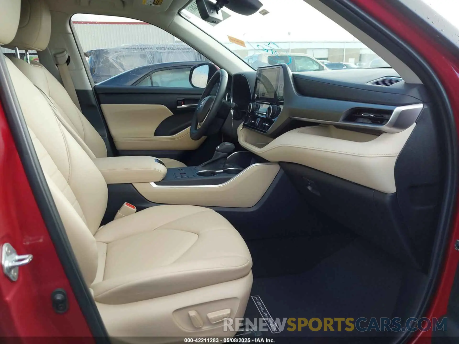 5 Фотография поврежденного автомобиля 5TDKARAH9PS520655 TOYOTA HIGHLANDER 2023